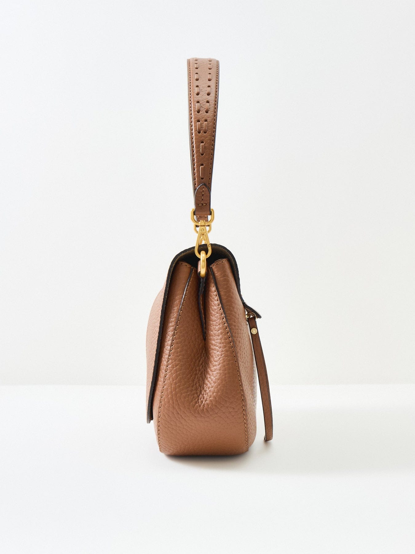 Gianni Chiarini New Helena Round Large Tote Bag Tan