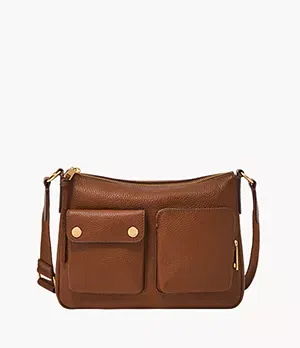 Fossil Maysen Leather Crossbody Bag