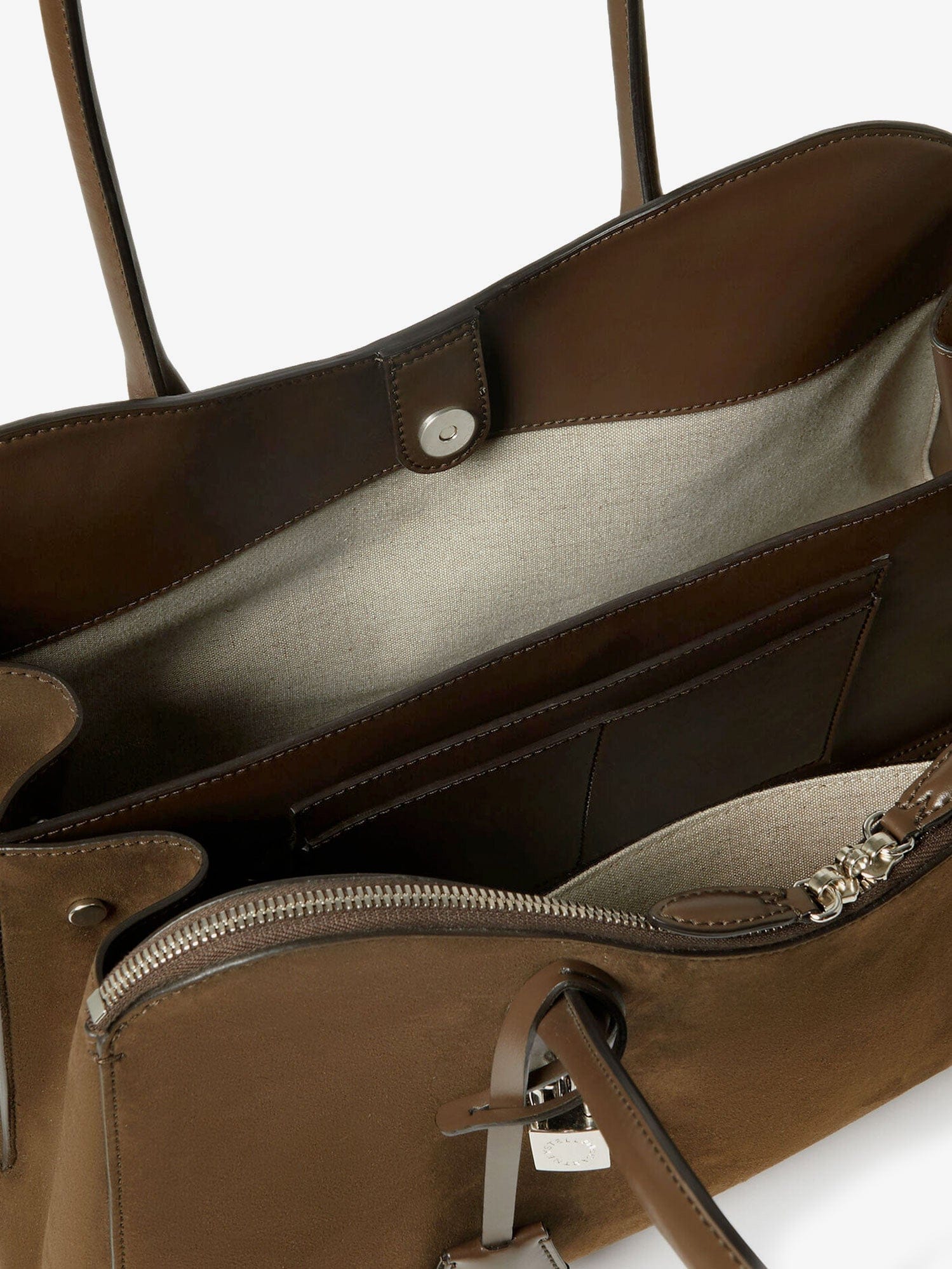 Stella Mccartney Ryder vegan suede handbag