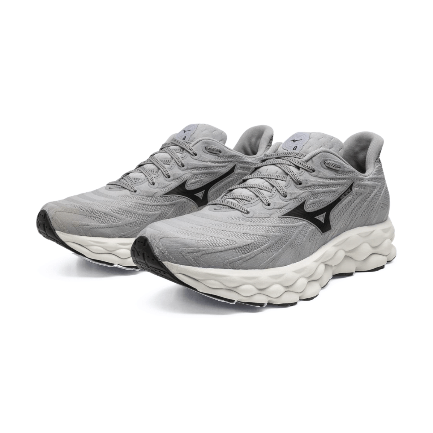 Mizuno Wave Sky 8 Running Shoe Ultimate Grey - Black