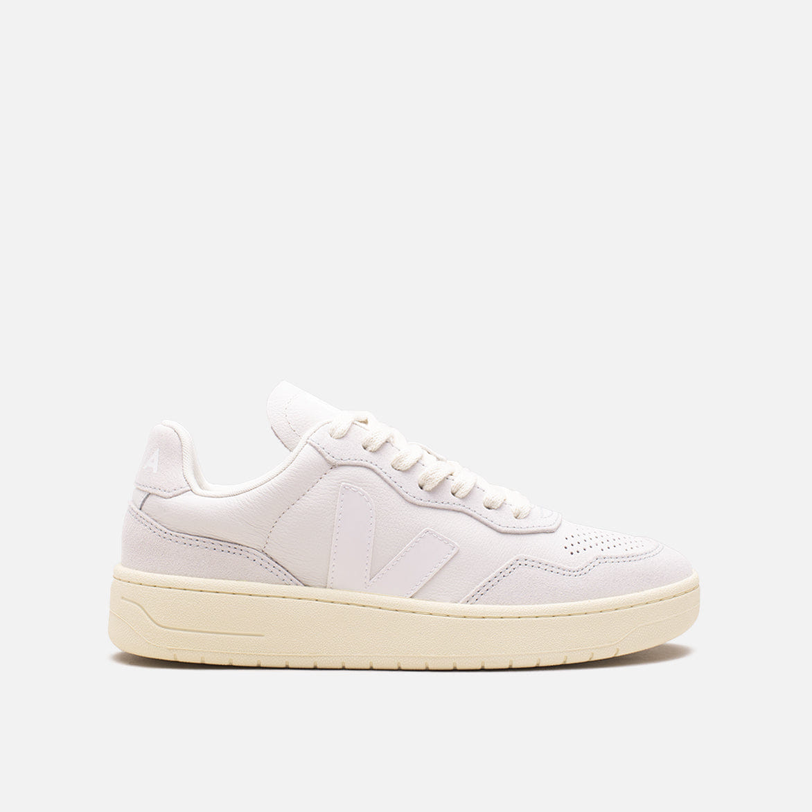 VEJA WMNS V - 90 O.T. LEATHER - GRAVEL / WHITE