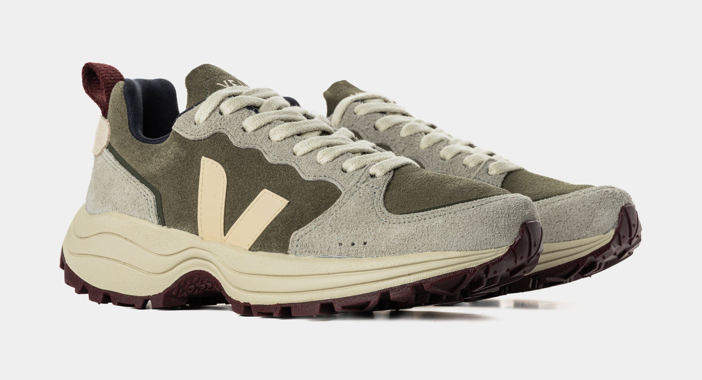VEJA Venturi II Suede Womens Lifestyle Shoes (Kaki/Sable)