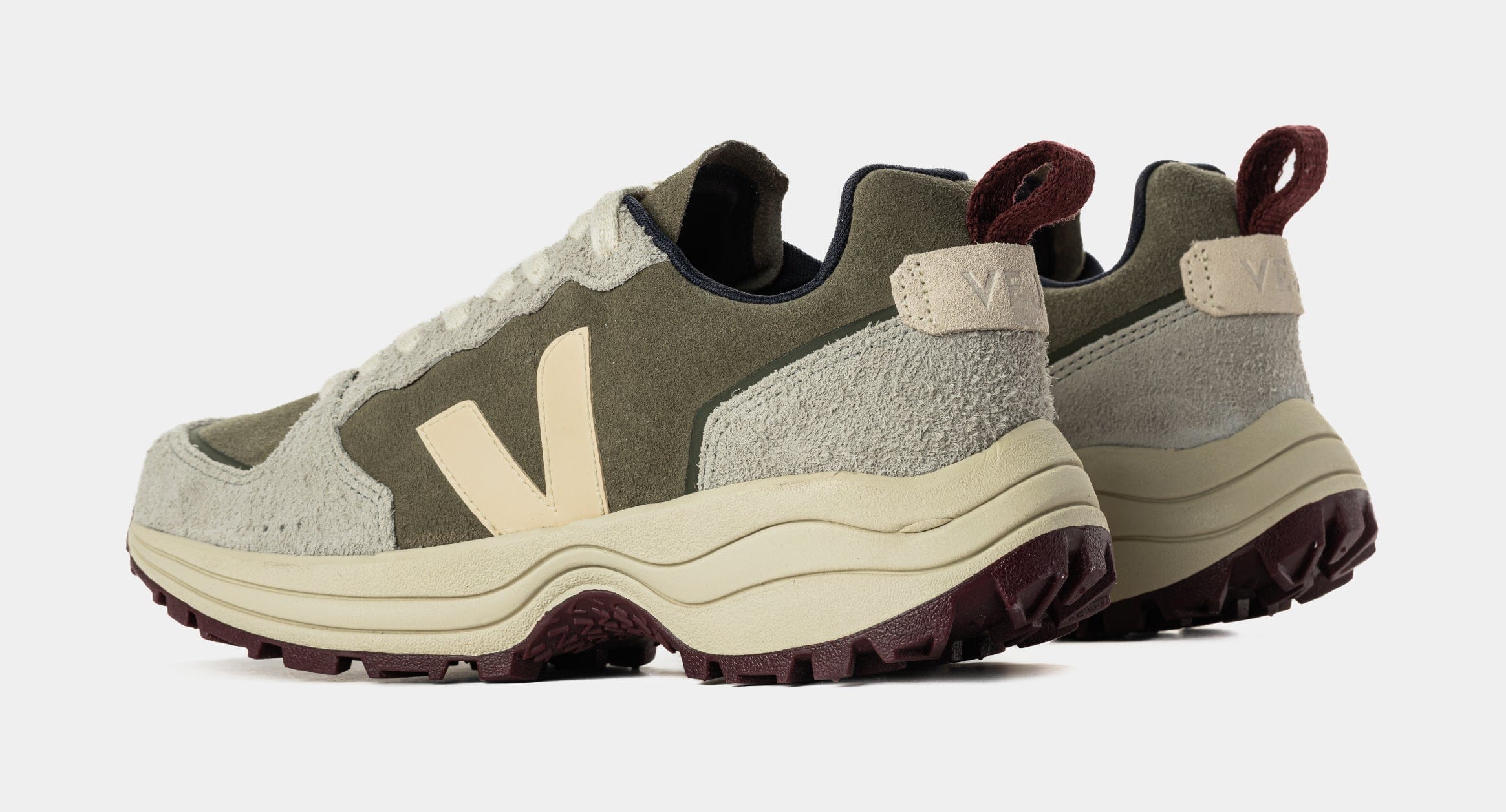 VEJA Venturi II Suede Womens Lifestyle Shoes (Kaki/Sable)