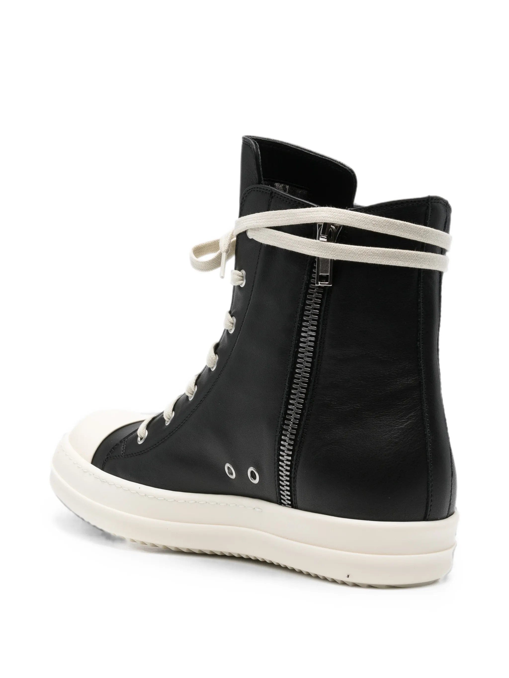 Rick Owens high - top lace - up sneakers