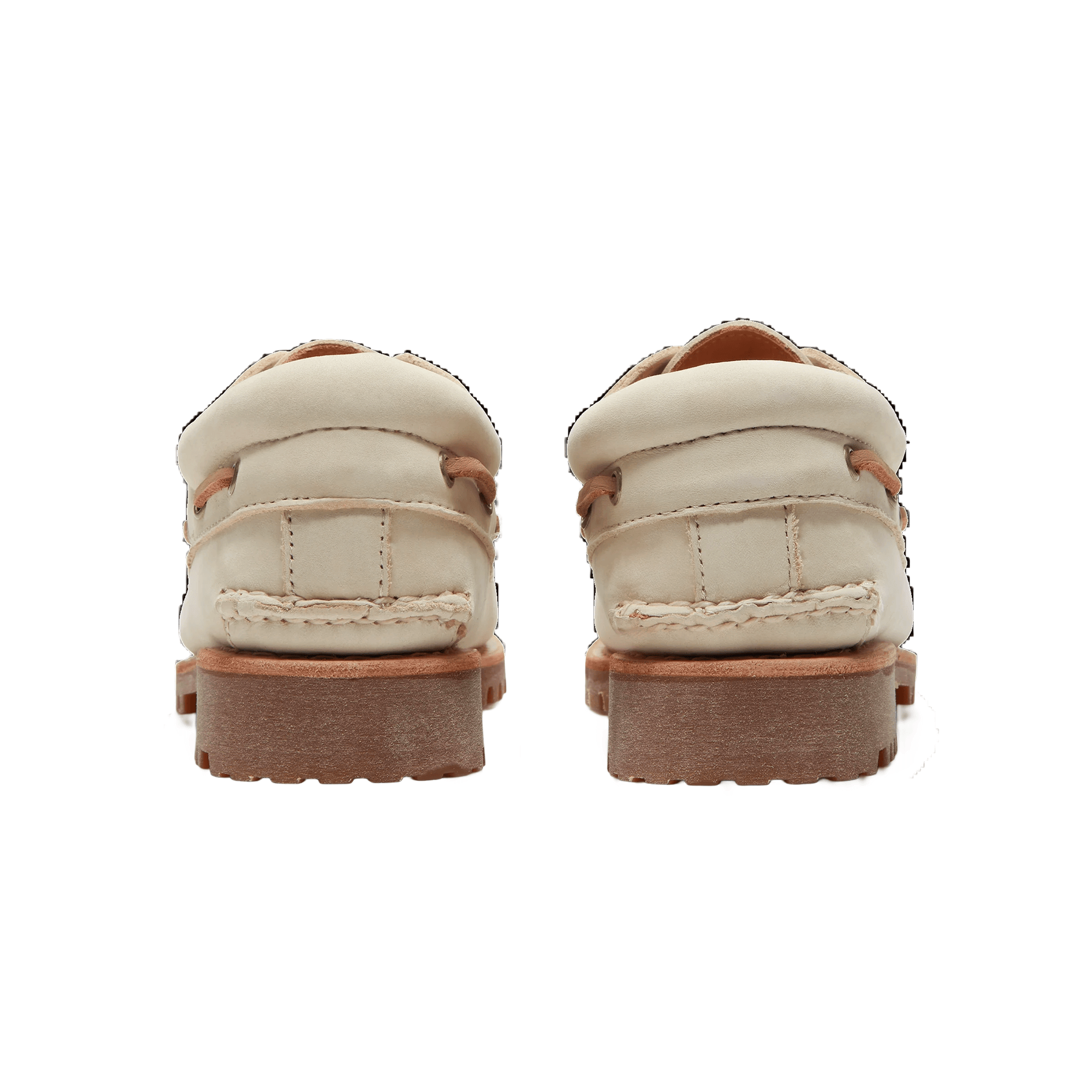 Timberland 3 Eye Lug Boat Shoe Light Beige Nubuck