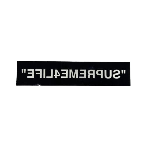 Supreme New York 4 Life Sticker