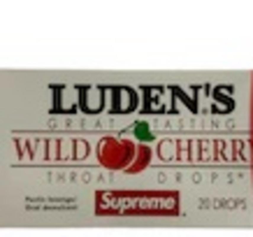 Supreme x Luden"s Wild Cherry Throat Drops
