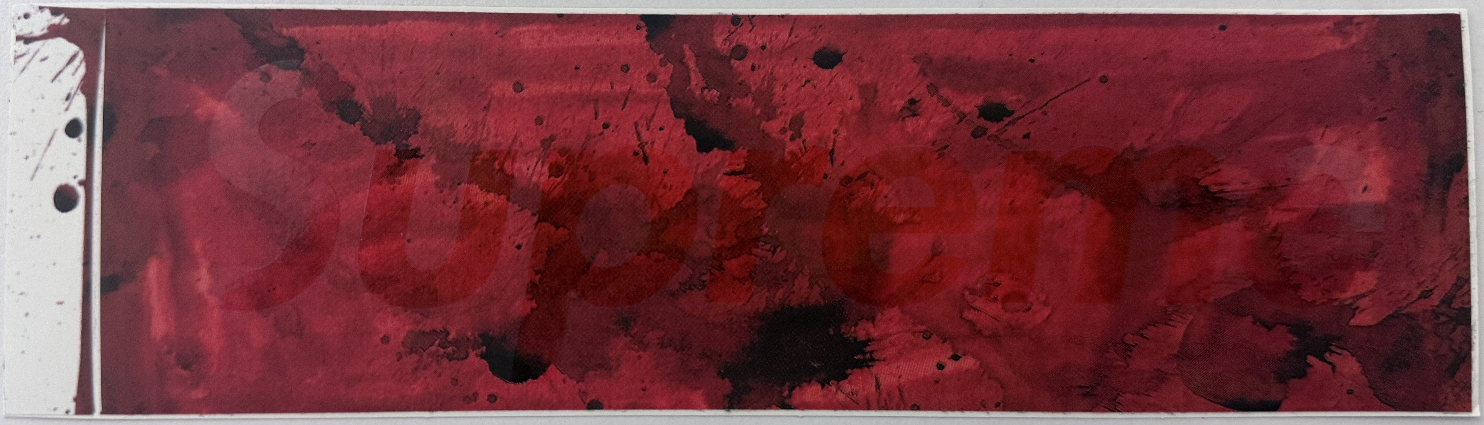 Supreme Ralph Steadman Box Logo Sticker