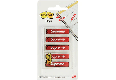 Supreme Post - it Flags Red