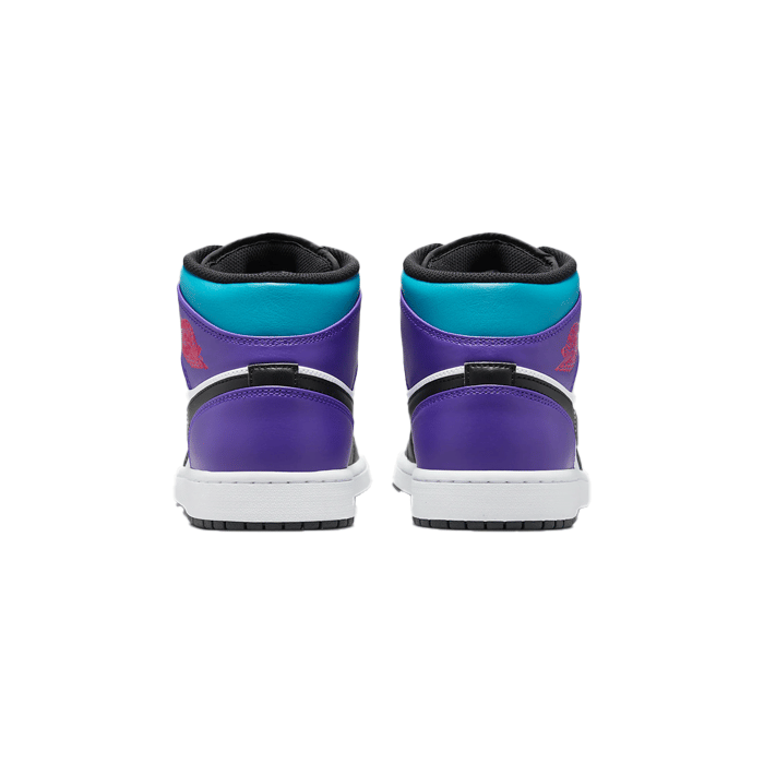 Air Jordan 1 Mid Teal Purple Sneakers – Off Kicks