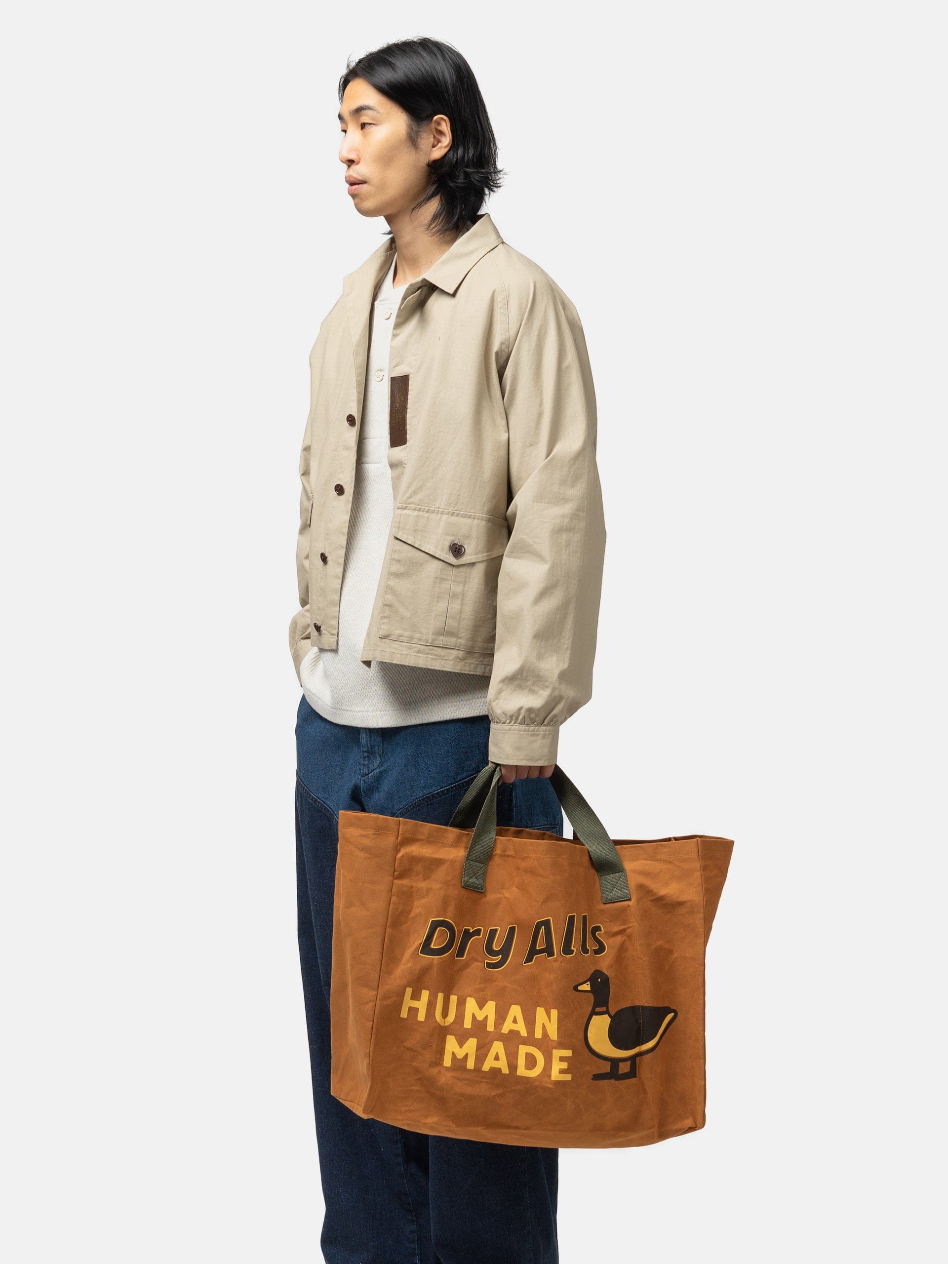 Human Made Decoy Tote Brown