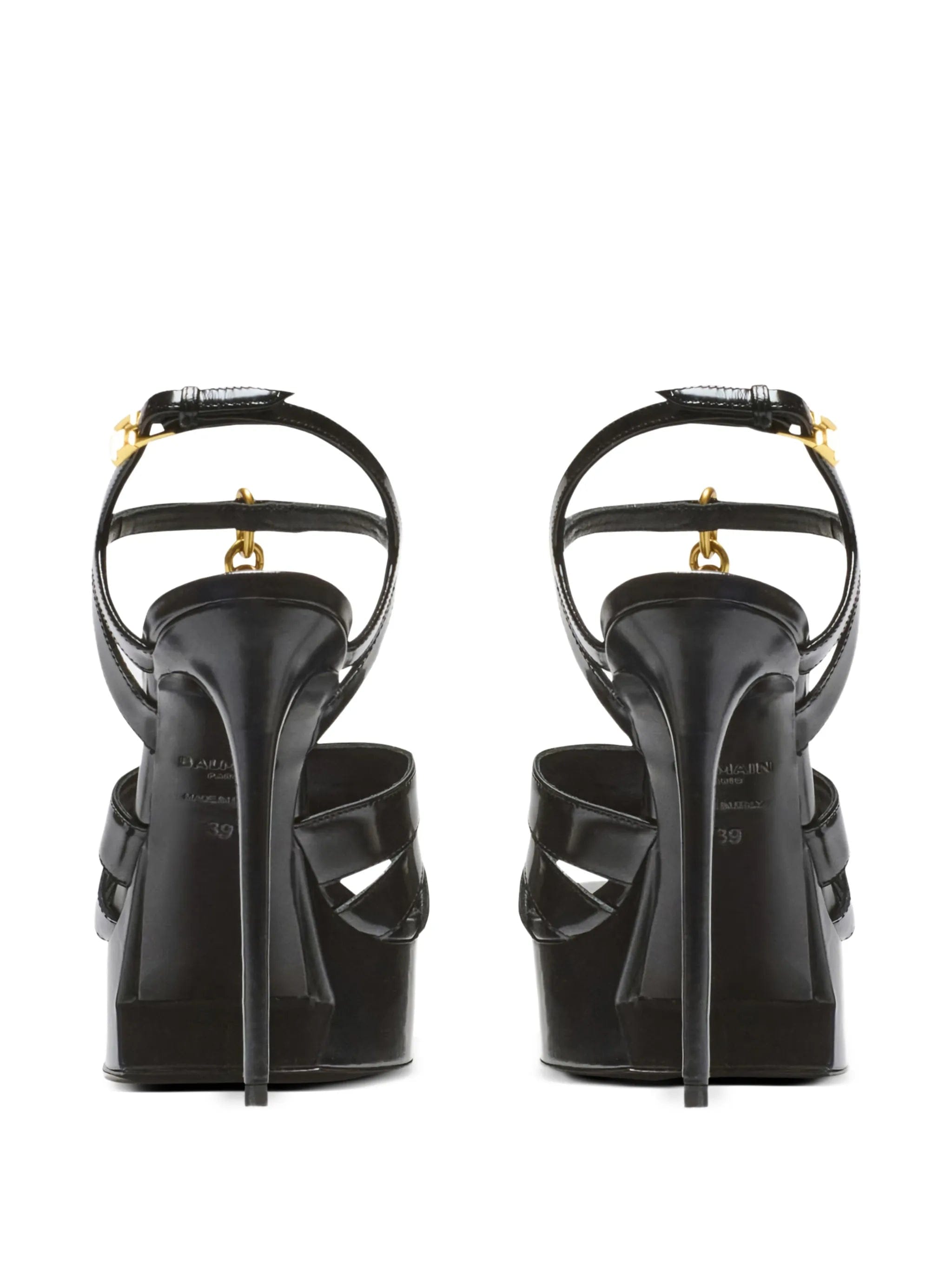 Balmain Sync platform sandals