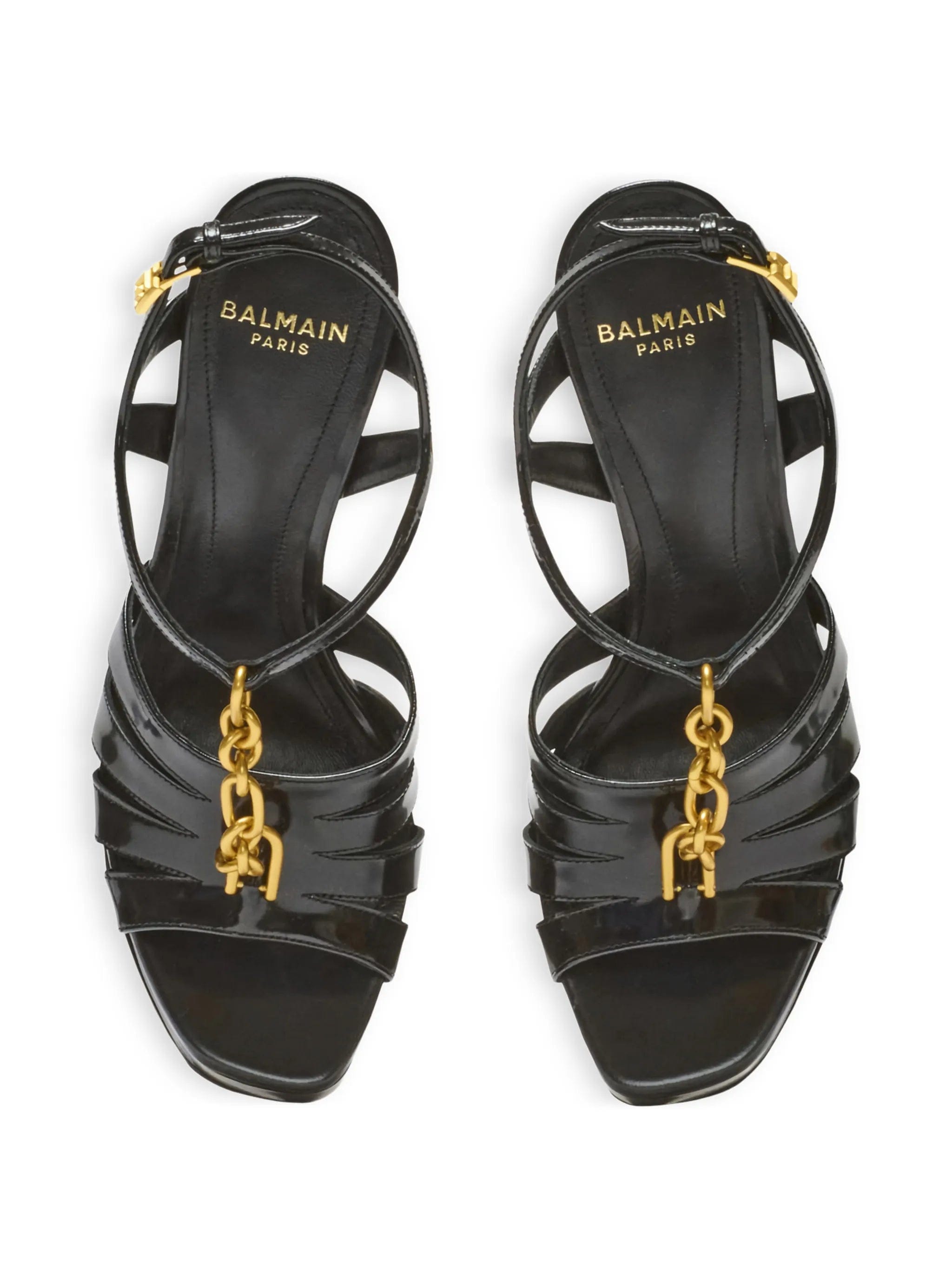 Balmain Sync platform sandals