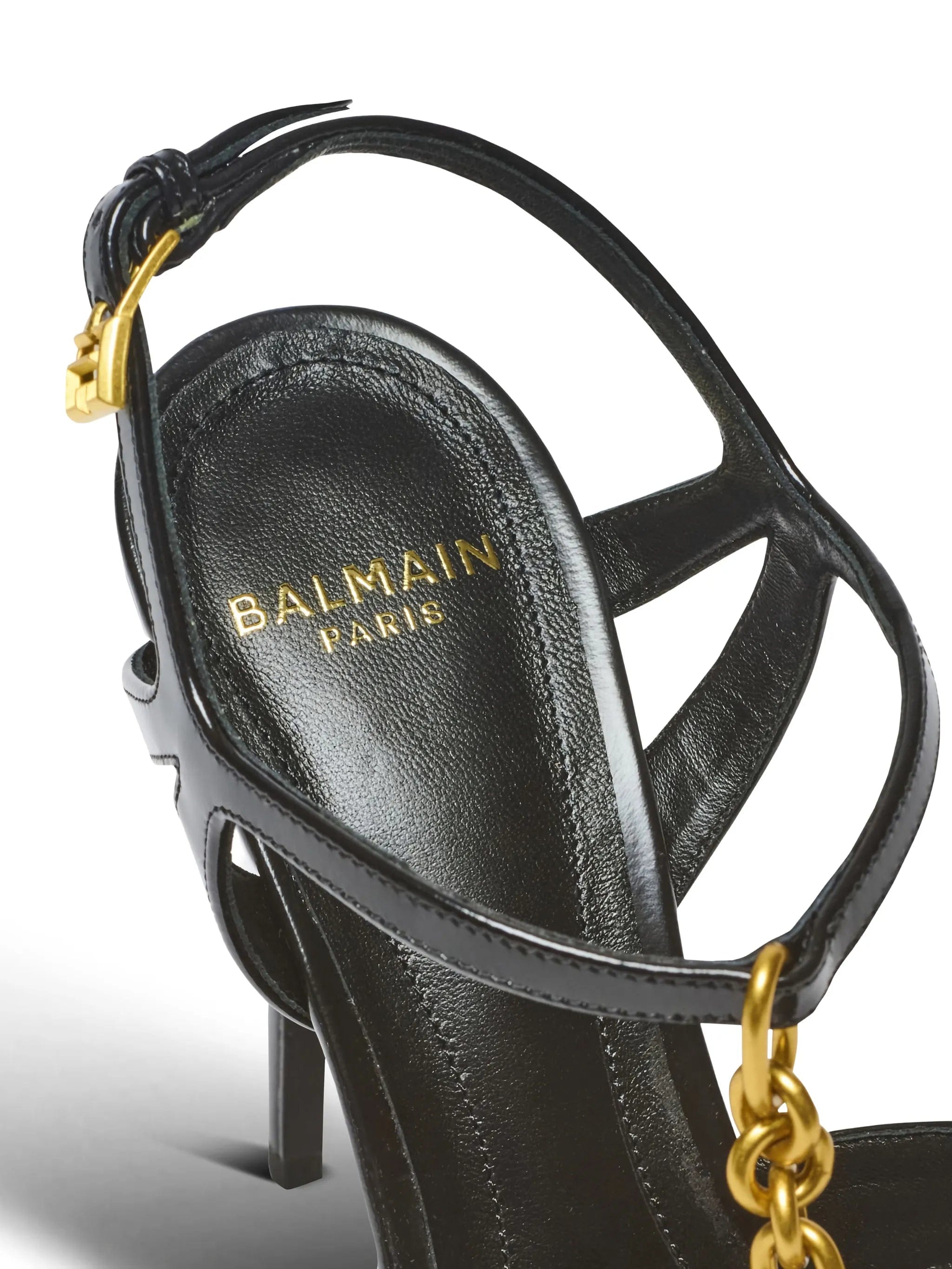 Balmain Sync platform sandals