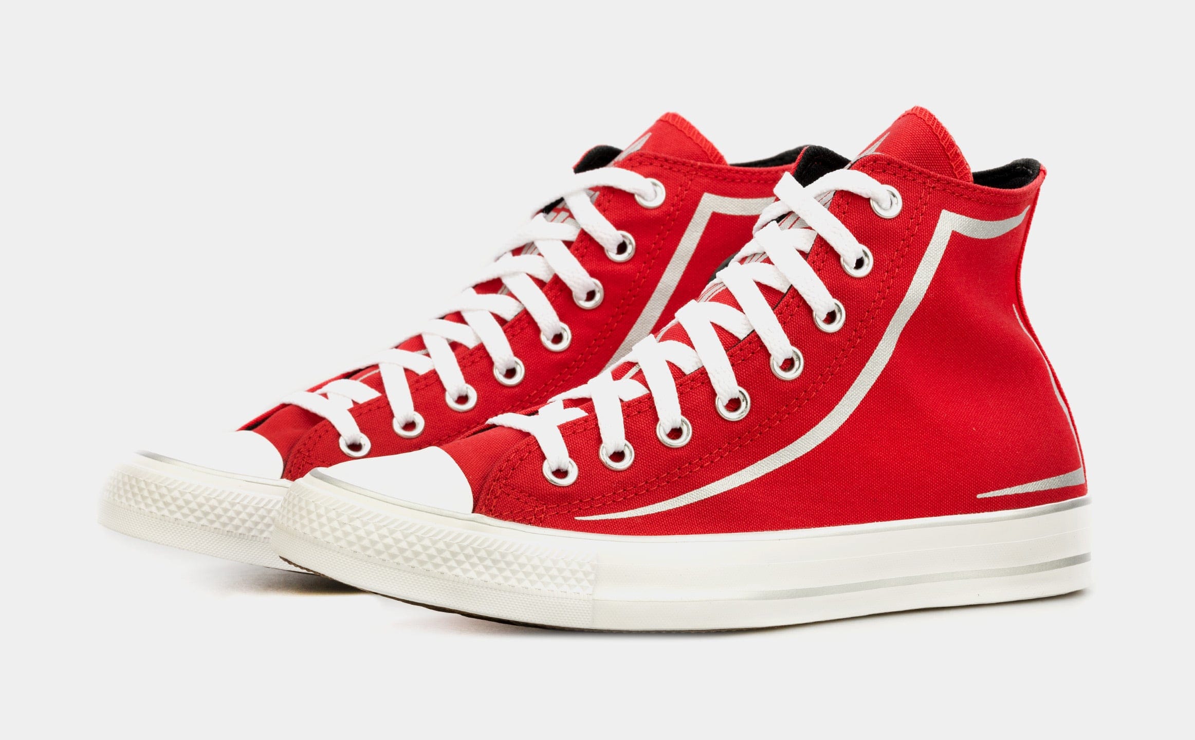 Converse Ho City High Red All Star Mens Lifestyle Shoes (Red)
