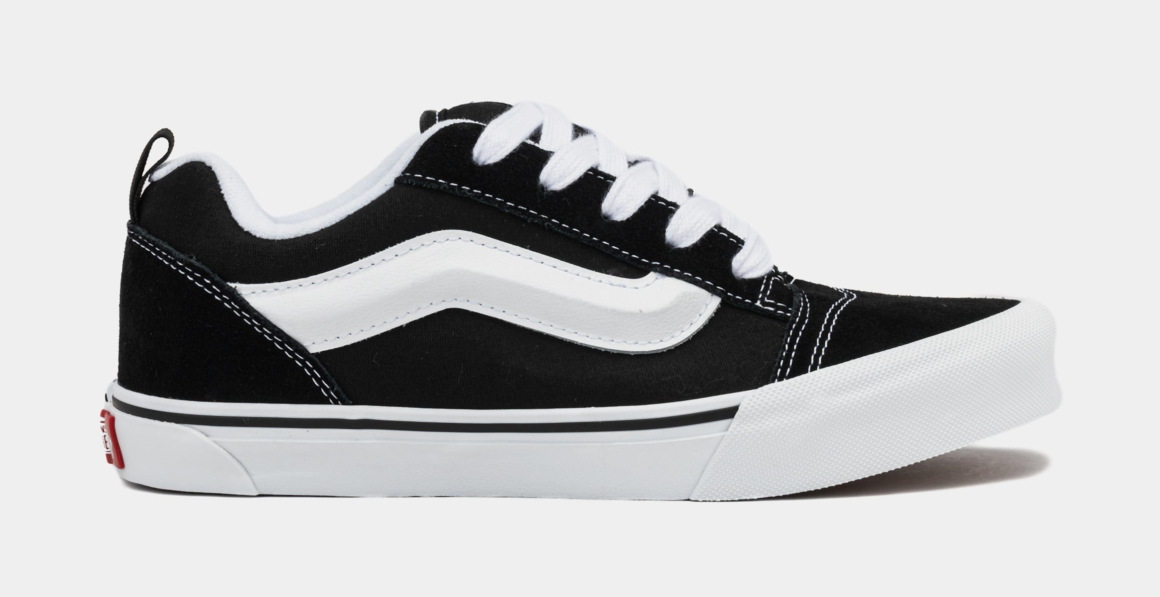 Vans Knu Skool Grade School Lifestyle Shoes (Black/White)