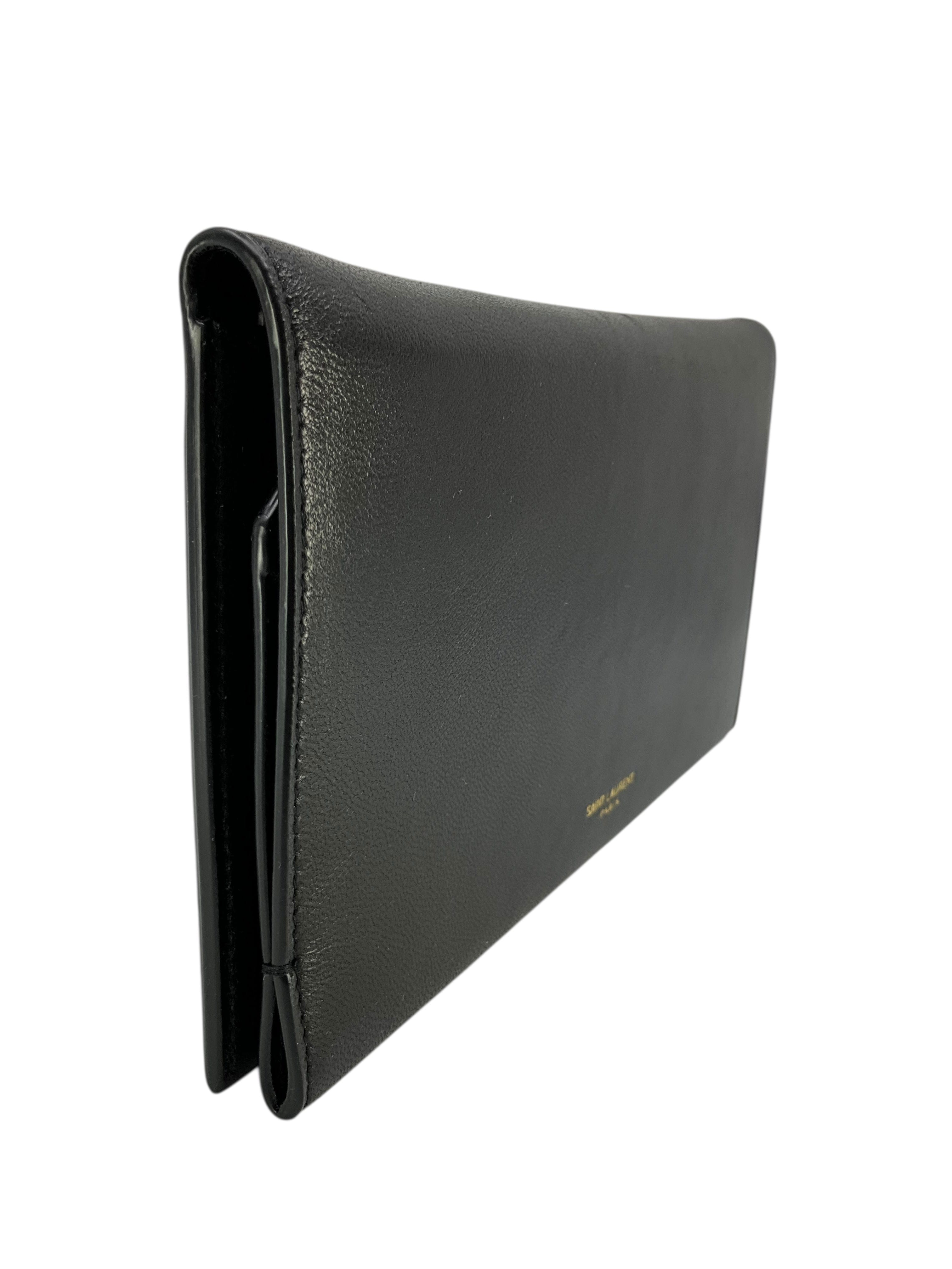 Yves Saint Laurent Saint Laurent 2020 Leather Bi - Fold Wallet