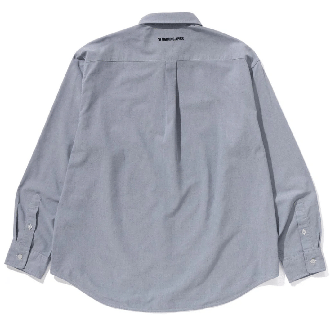 BAPE OXFORD Long Sleeve T-Shirt SKY BLUE