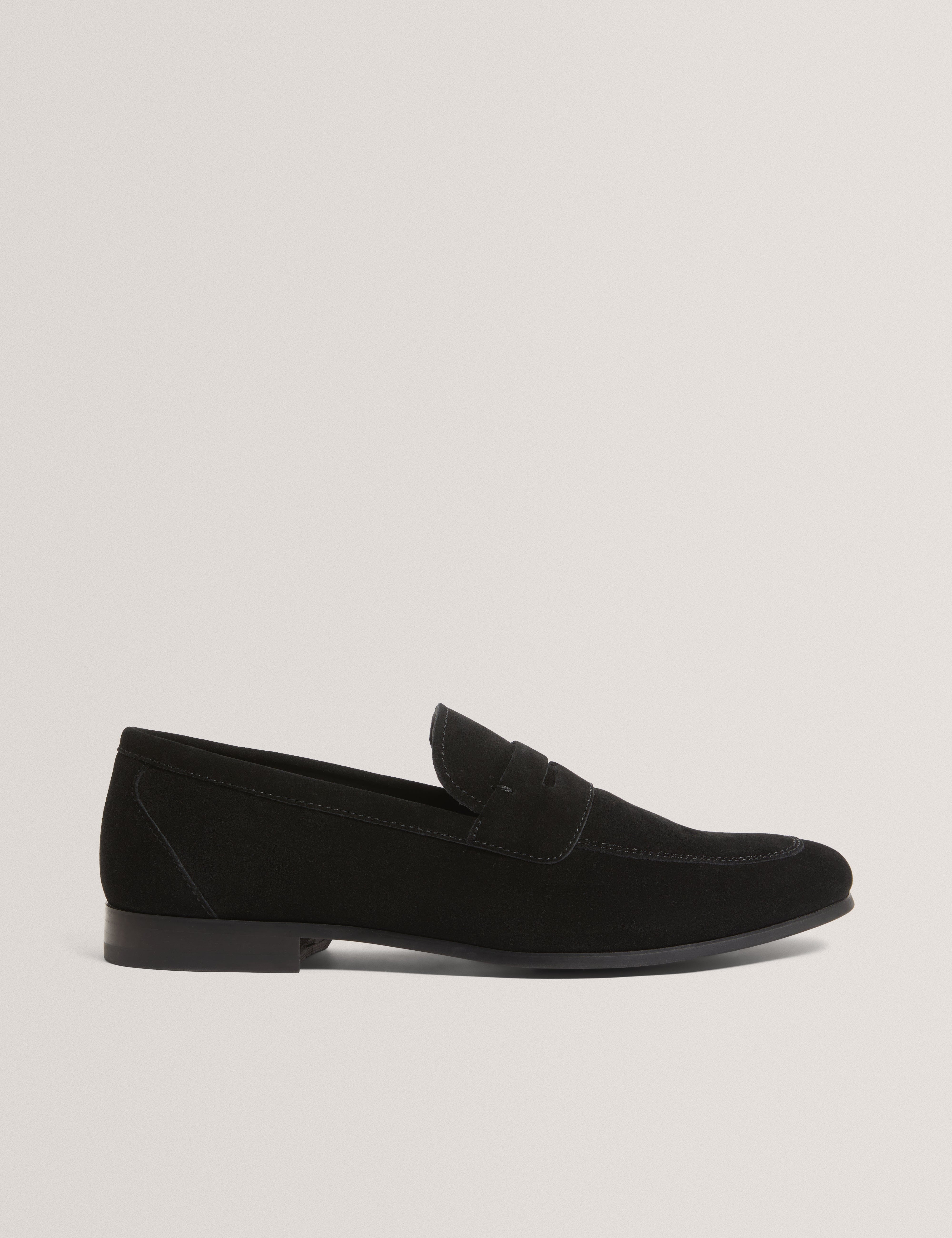 Ted Baker Leivy Suede Loafer Black