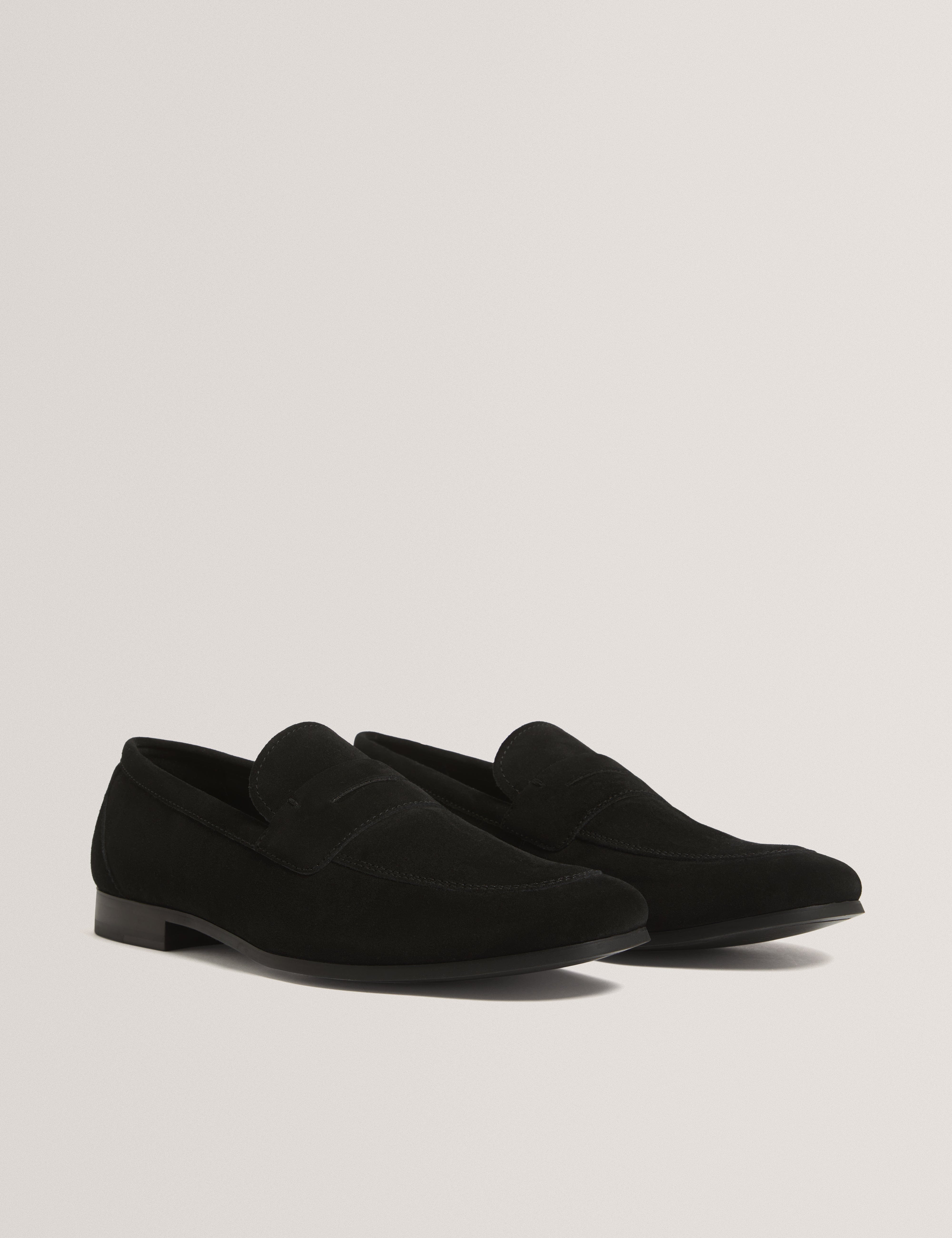 Ted Baker Leivy Suede Loafer Black