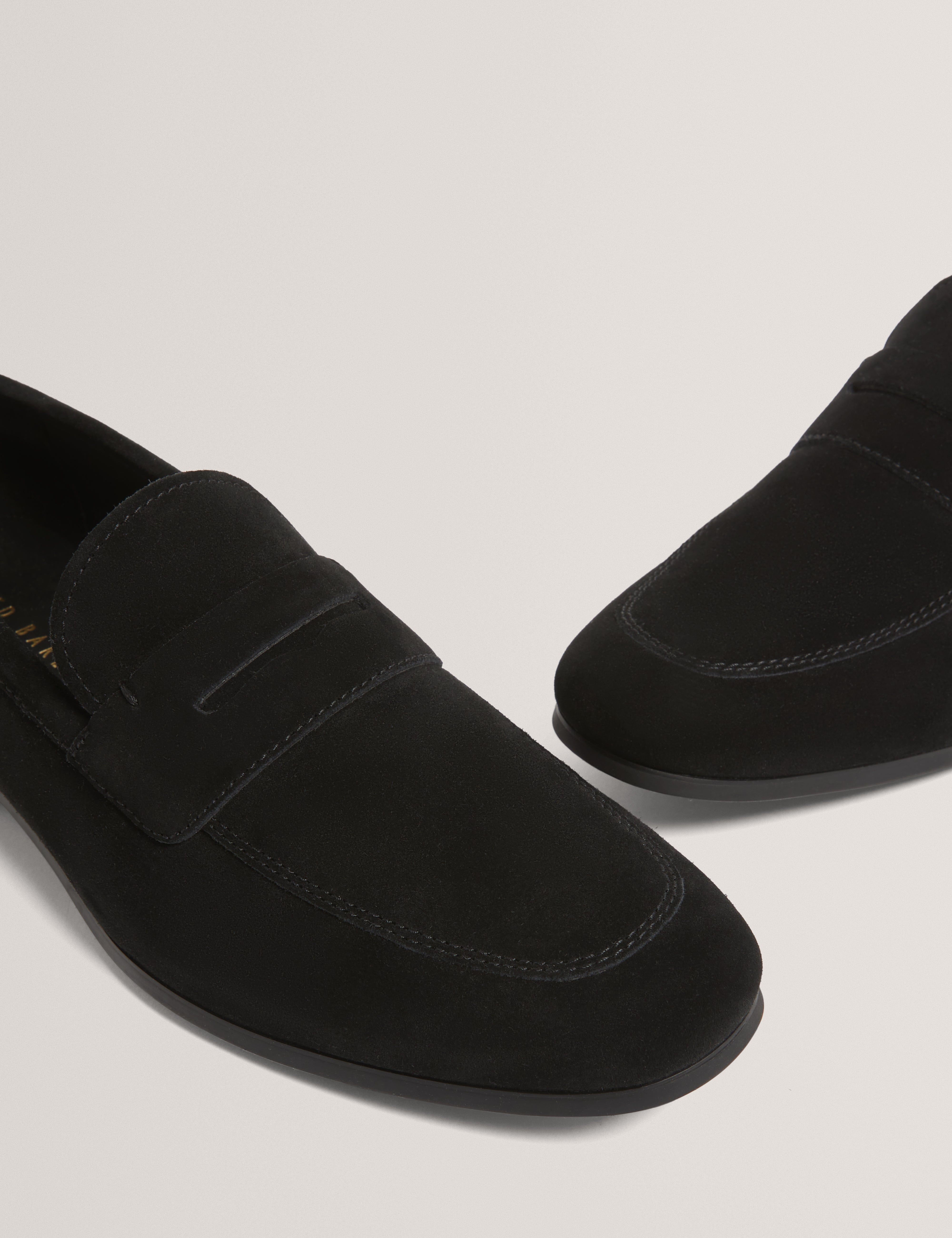 Ted Baker Leivy Suede Loafer Black