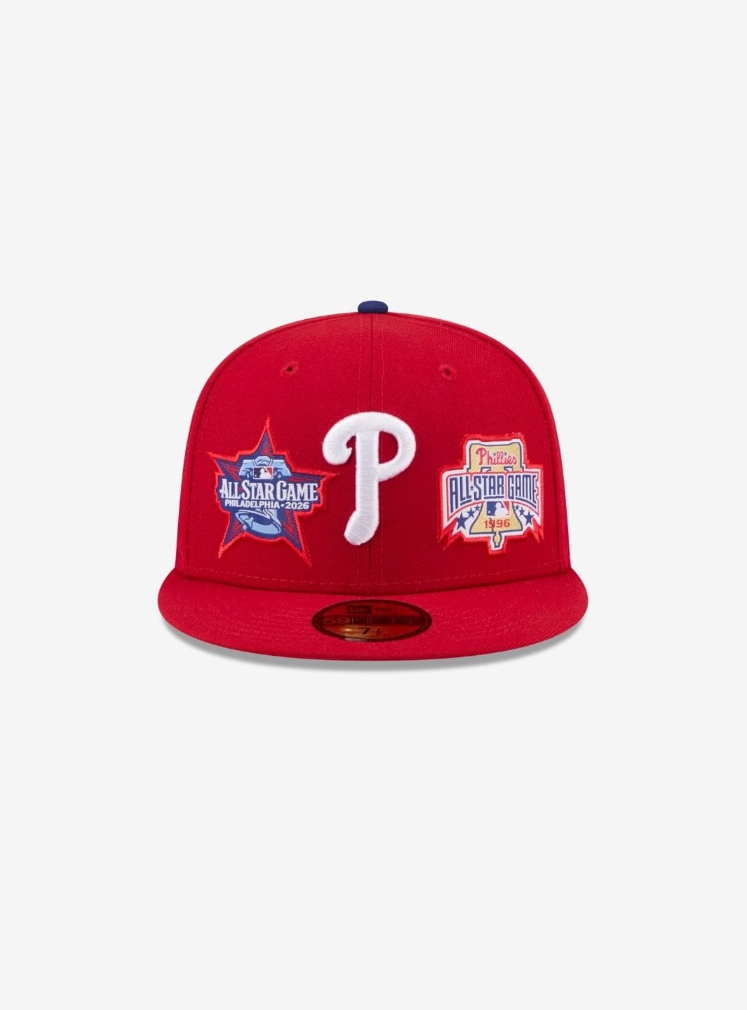 New Era Philadephia Phillies All Star Games Red Multi - Patch 59FIFTY Fitted Cap