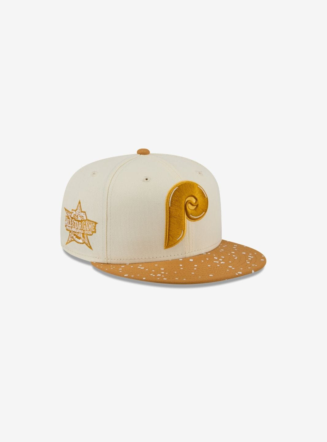 New Era Philadephia Phillies All Star Games Yellow White Pois 59FIFTY Fitted Cap