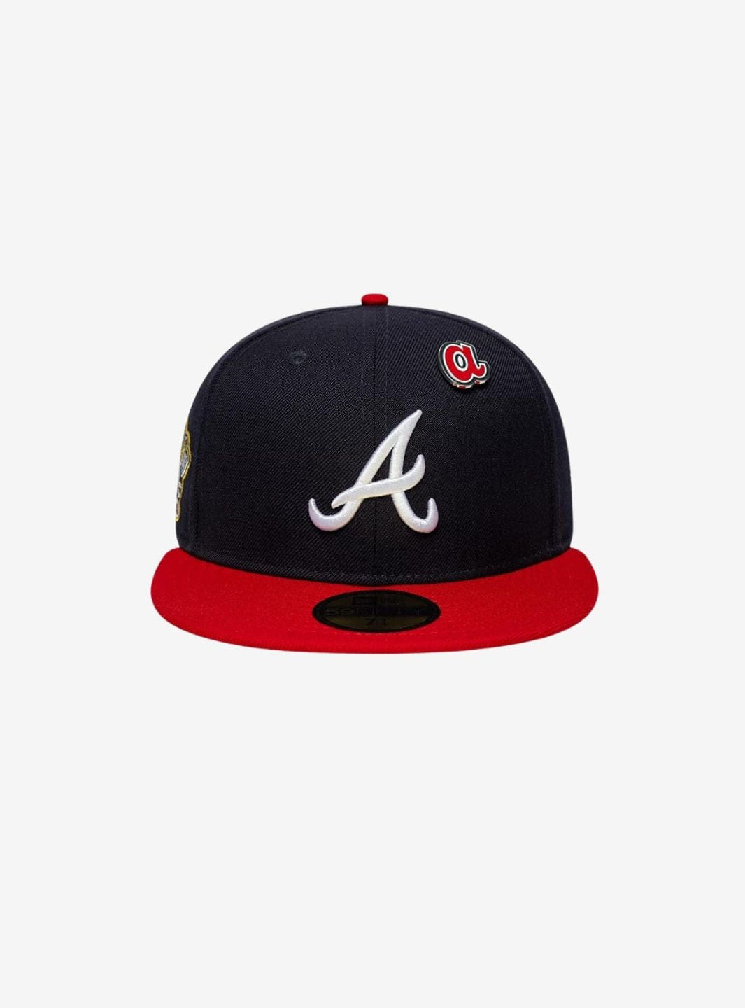New Era Atlanta Braves MLB Icon Navy 59FIFTY Fitted Cap