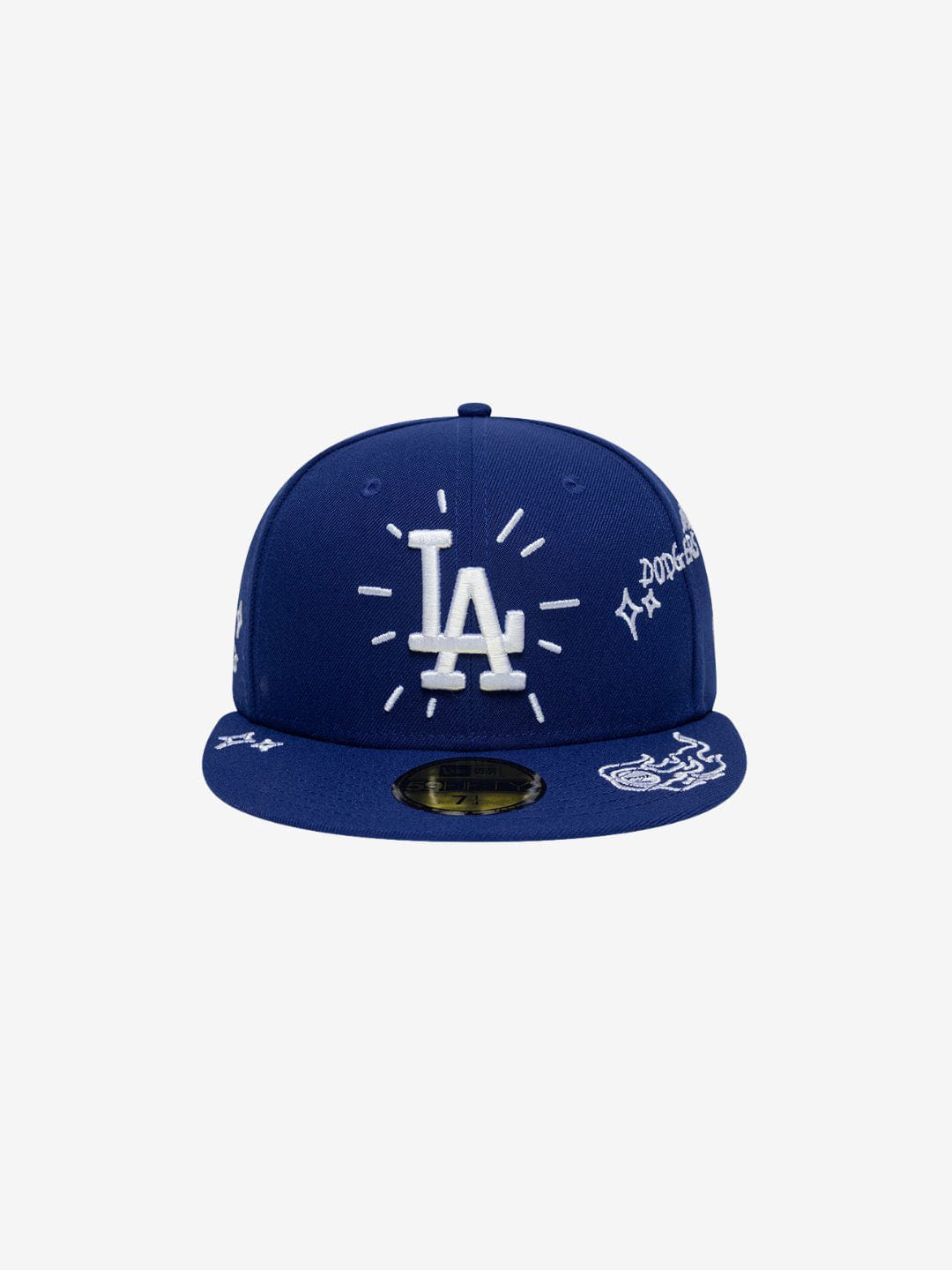 New Era Los Angeles Dodgers Scribble MLB 59FIFTY Blue Fitted Cap