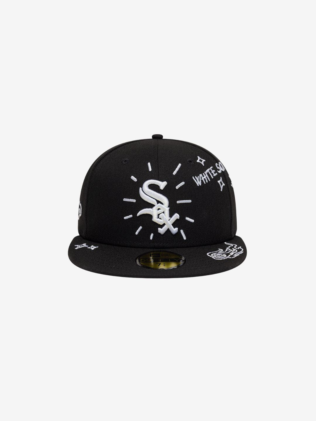 New Era Chicago White Sox Scribble MLB 59FIFTY Black Fitted Cap
