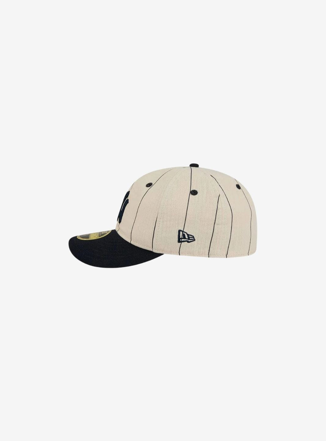 New Era New York Yankees MLB Linen Cream Retro Crown 59FIFTY Fitted Cap