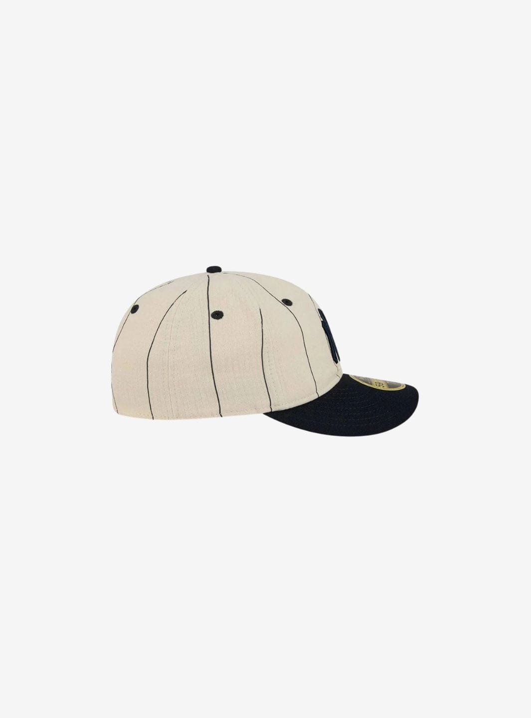 New Era New York Yankees MLB Linen Cream Retro Crown 59FIFTY Fitted Cap
