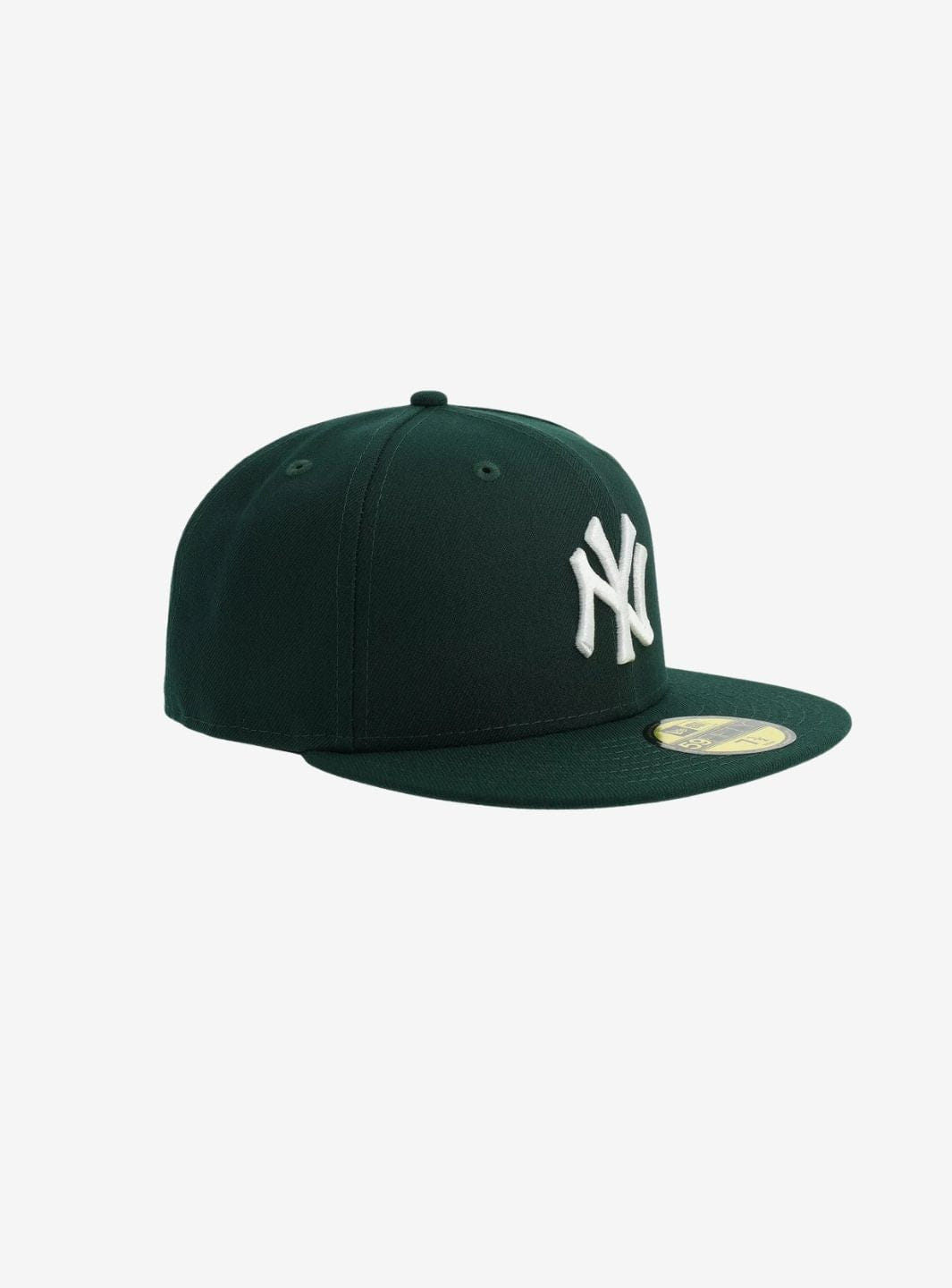 New Era New York Yankees Nos League Essential 59FIFTY Dark Green/White Fitted Cap