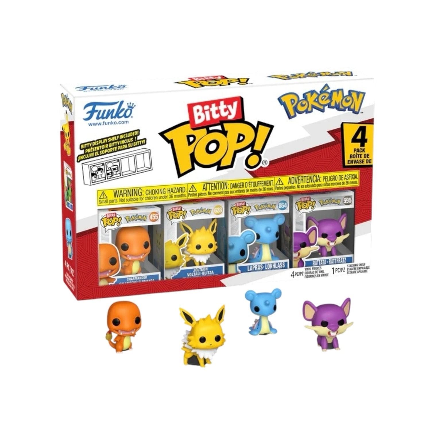 Pokemon Charmander Funko 4 Pack Bitty Pop - Pokémon
