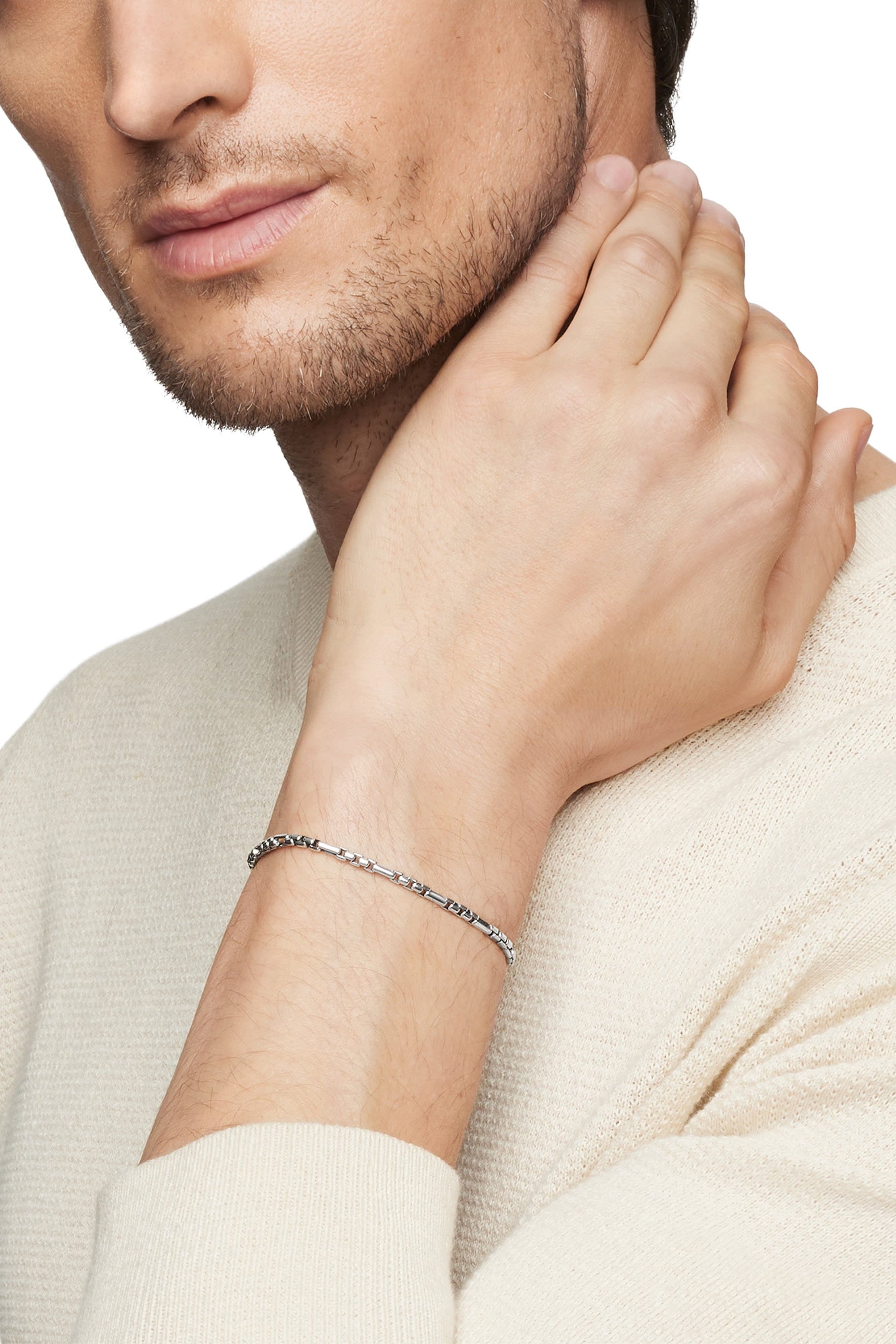 David Yurman Open Box Chain Bracelet