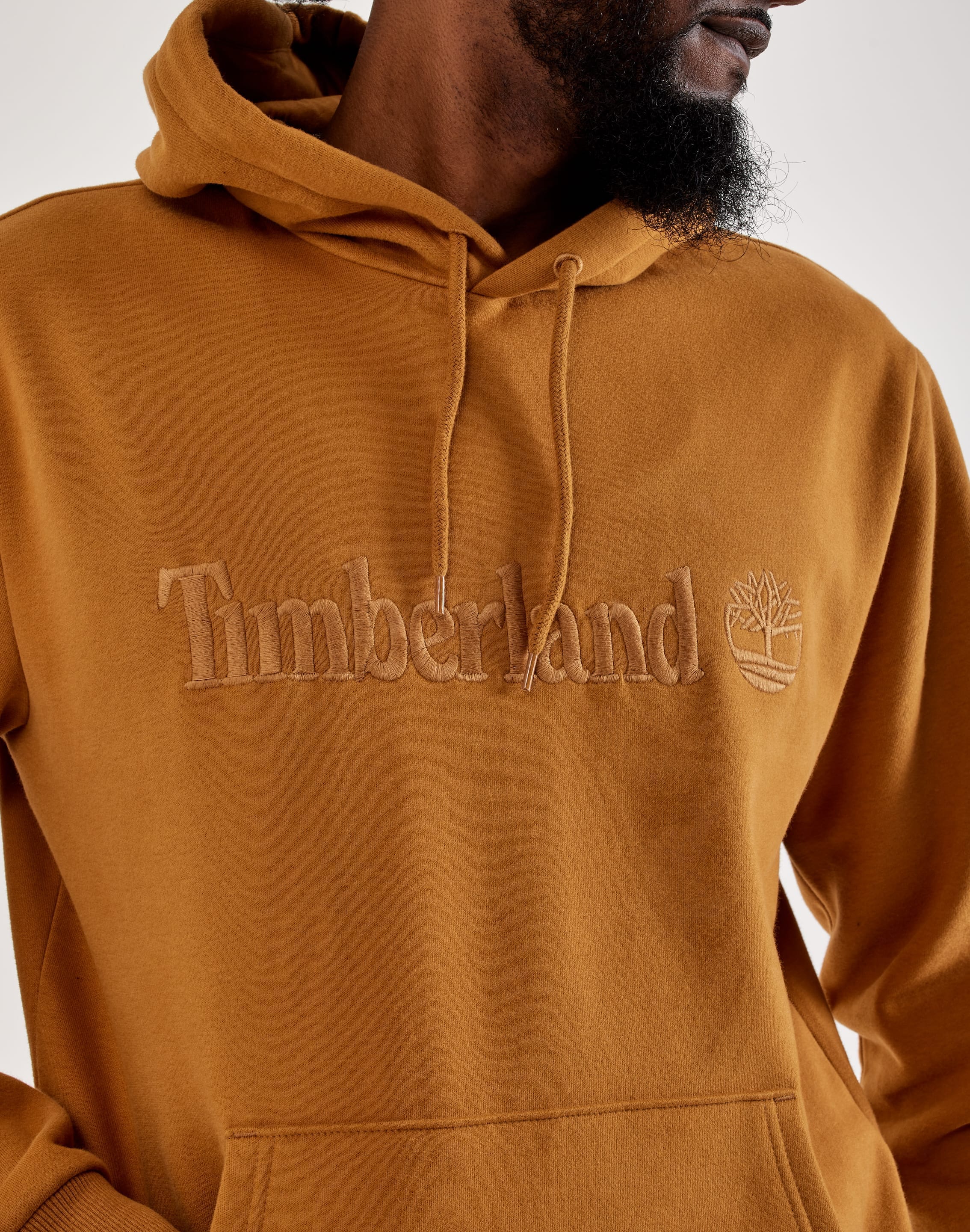 Timberland Embroidered Logo Fleece Hoodie