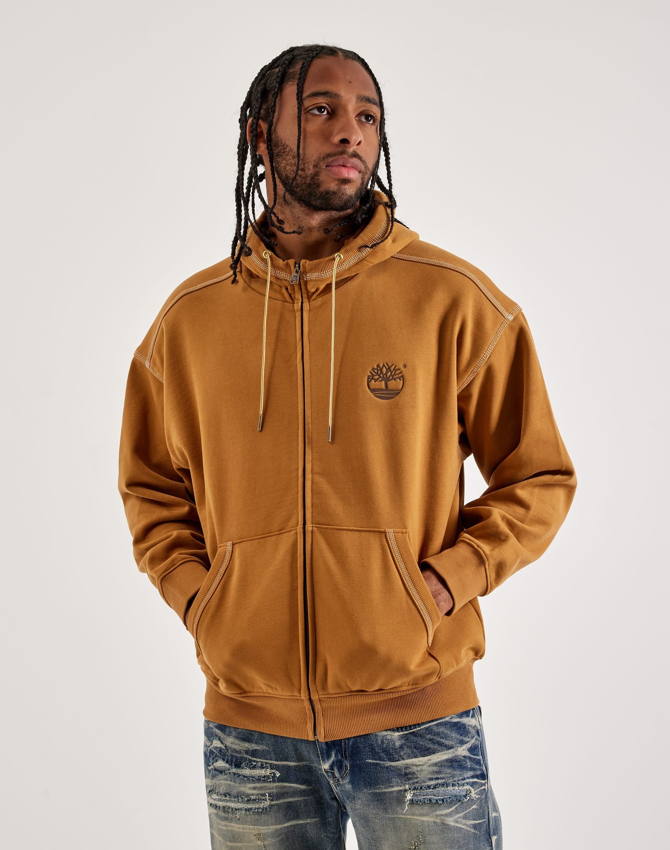 Timberland Full - Zip Fleece Hoodie
