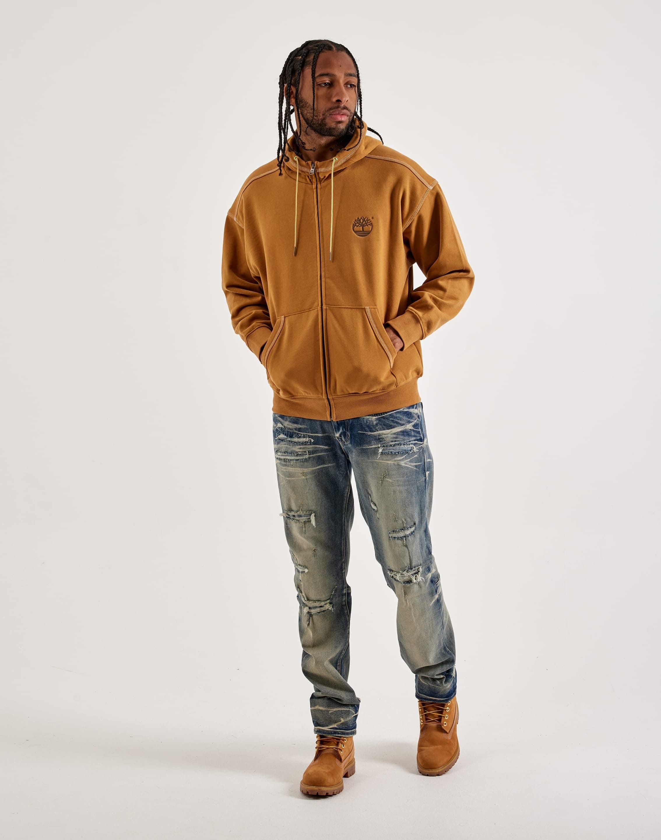 Timberland Full - Zip Fleece Hoodie