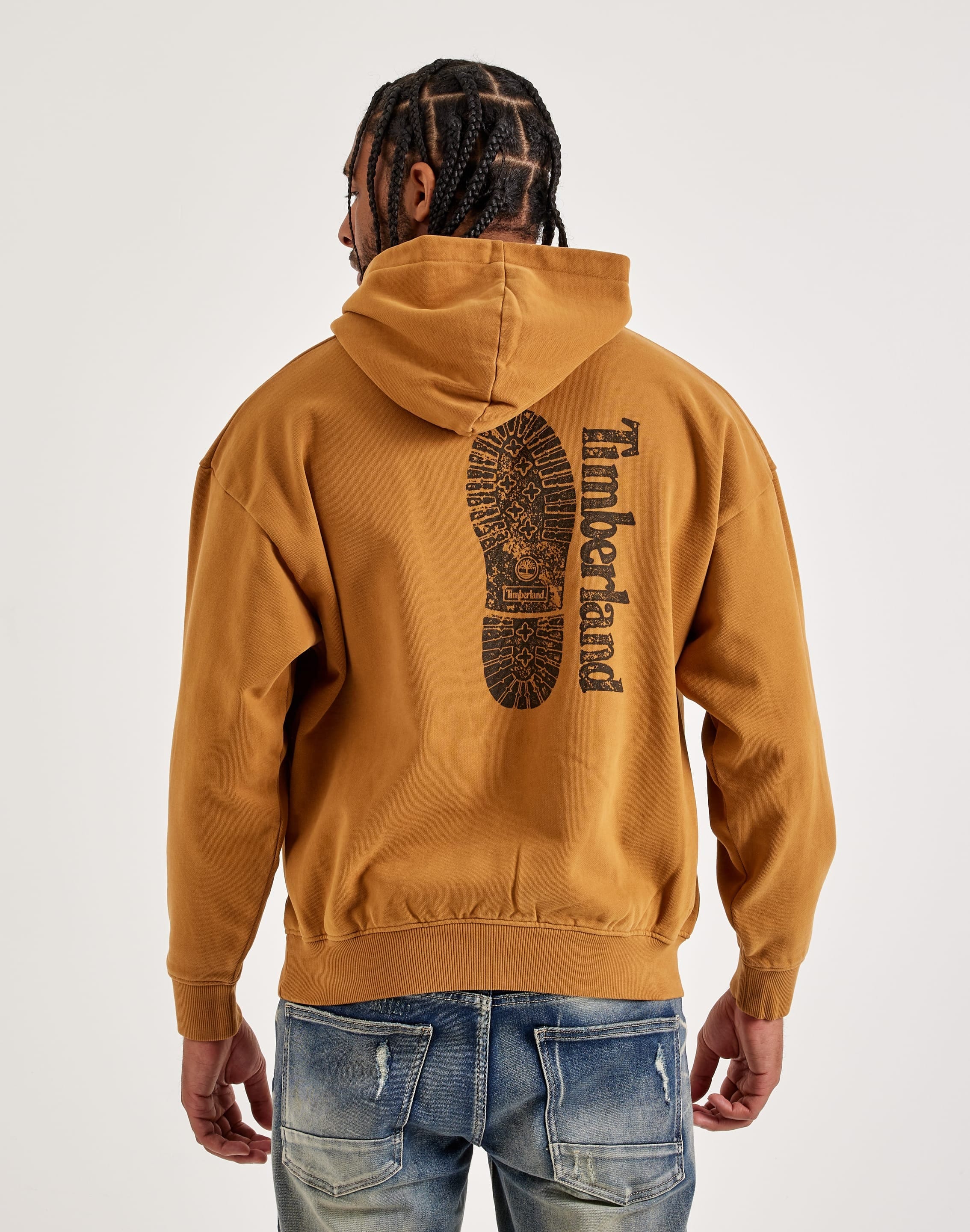 Timberland Footprint Fleece Pullover Hoodie