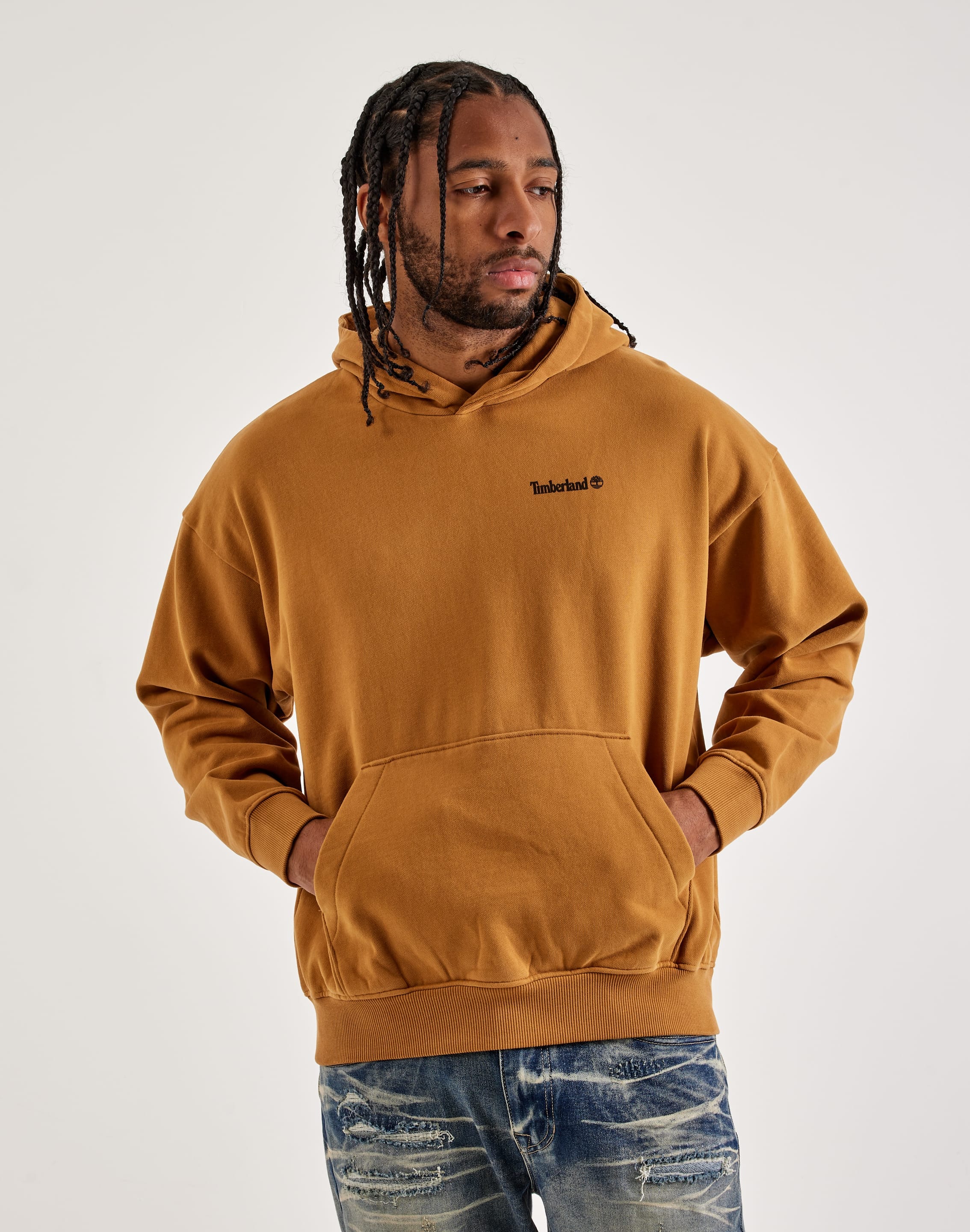 Timberland Footprint Fleece Pullover Hoodie