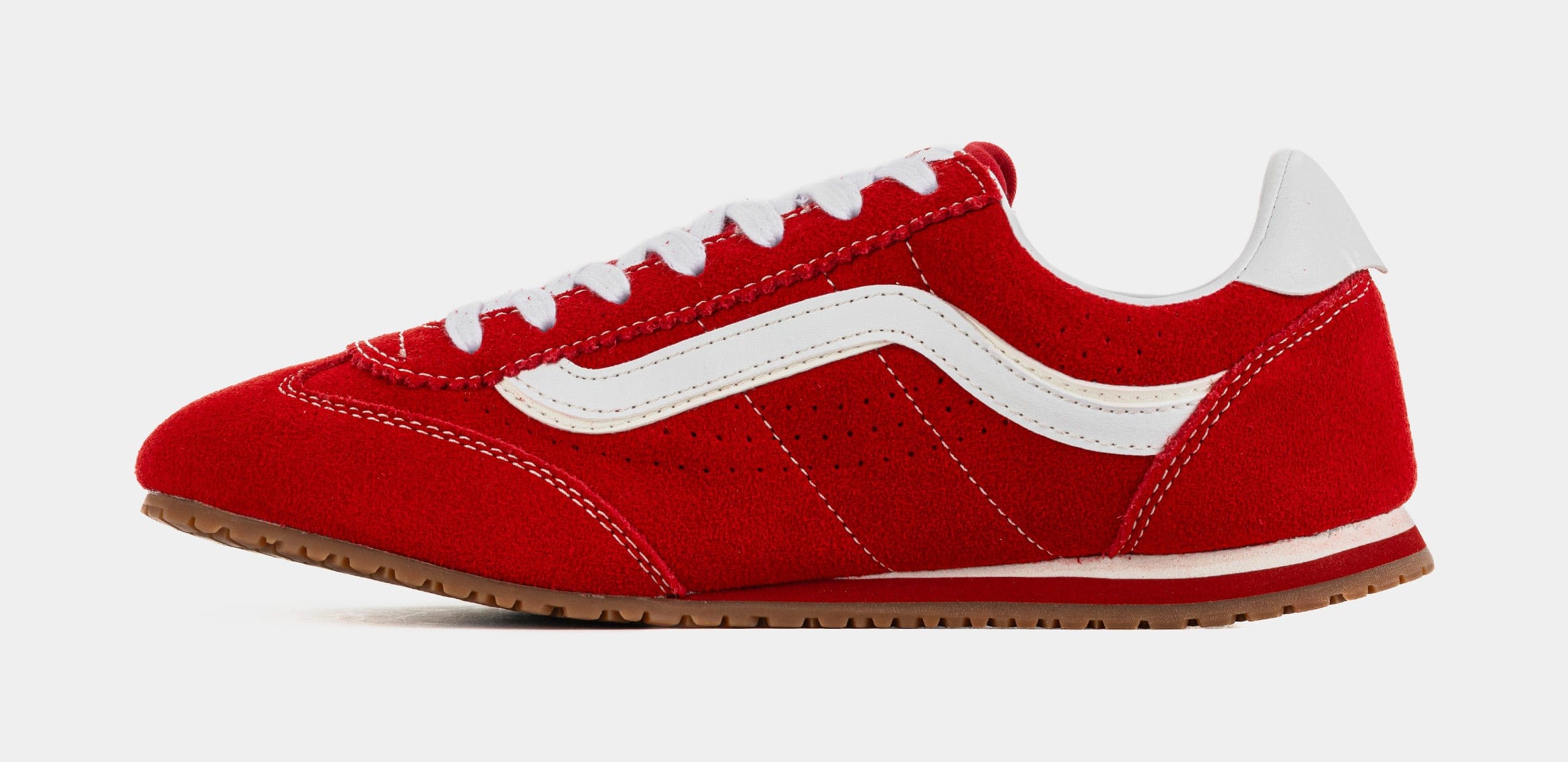 Vans Super Lowpro Mens Lifestyle Shoes (Racing Red)