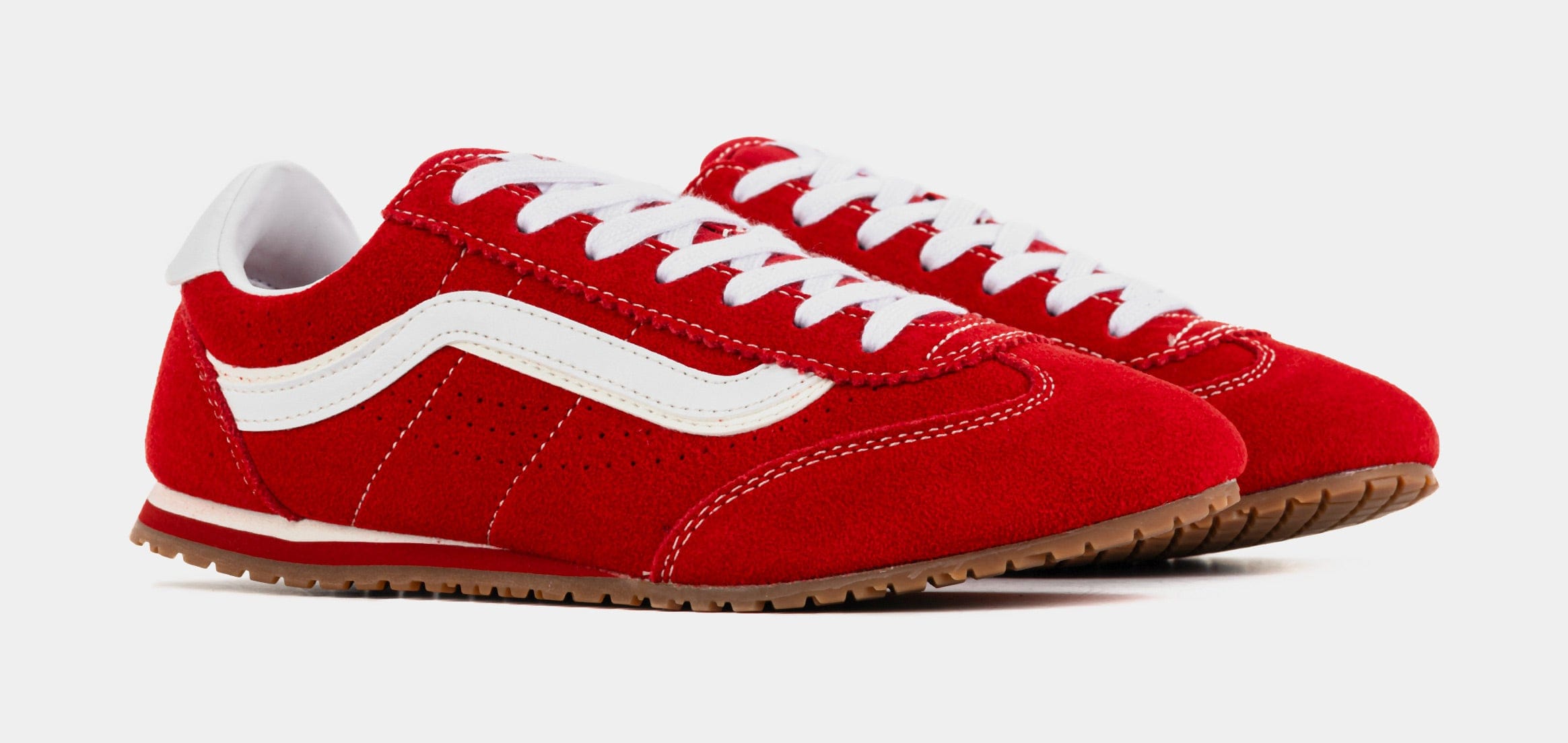 Vans Super Lowpro Mens Lifestyle Shoes (Racing Red)