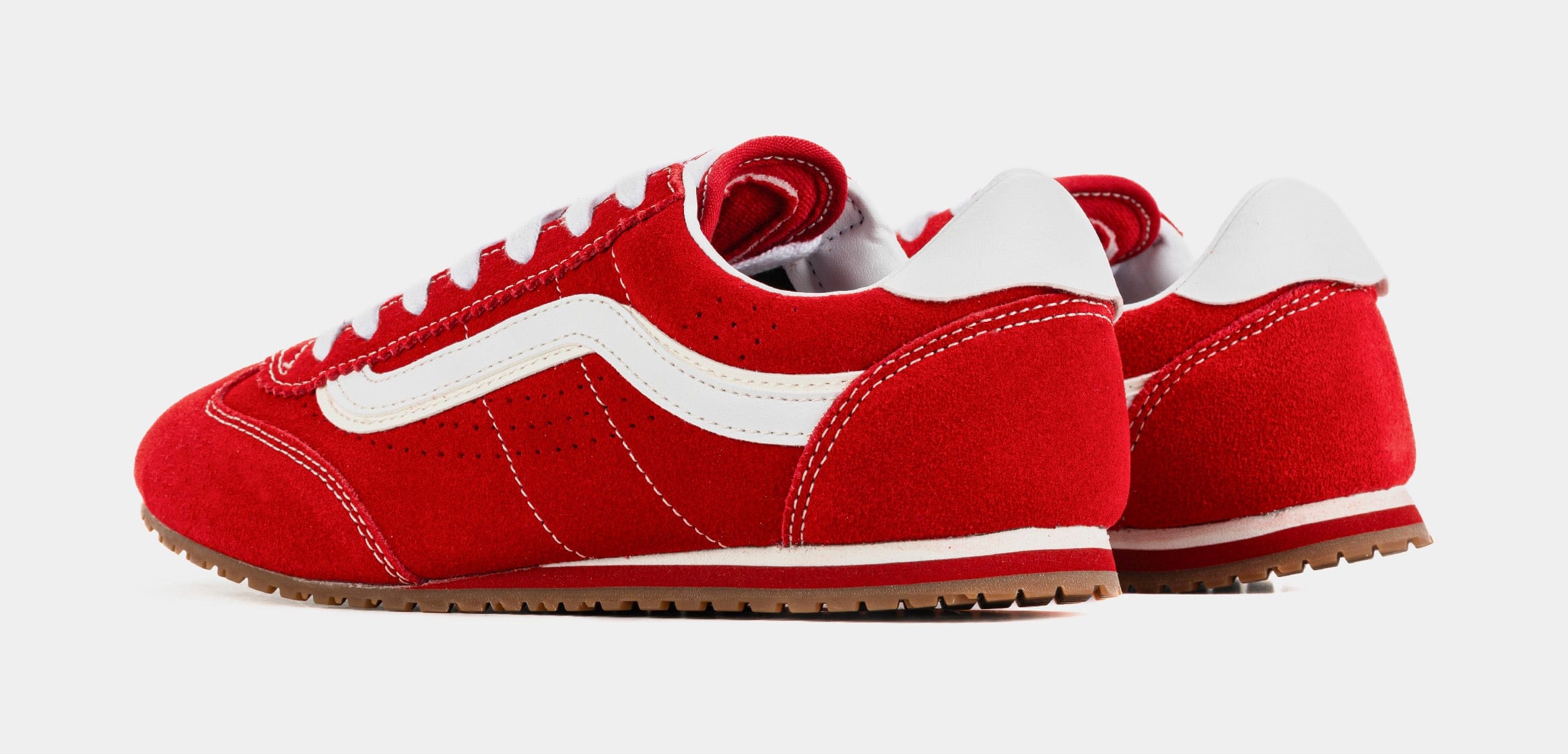 Vans Super Lowpro Mens Lifestyle Shoes (Racing Red)
