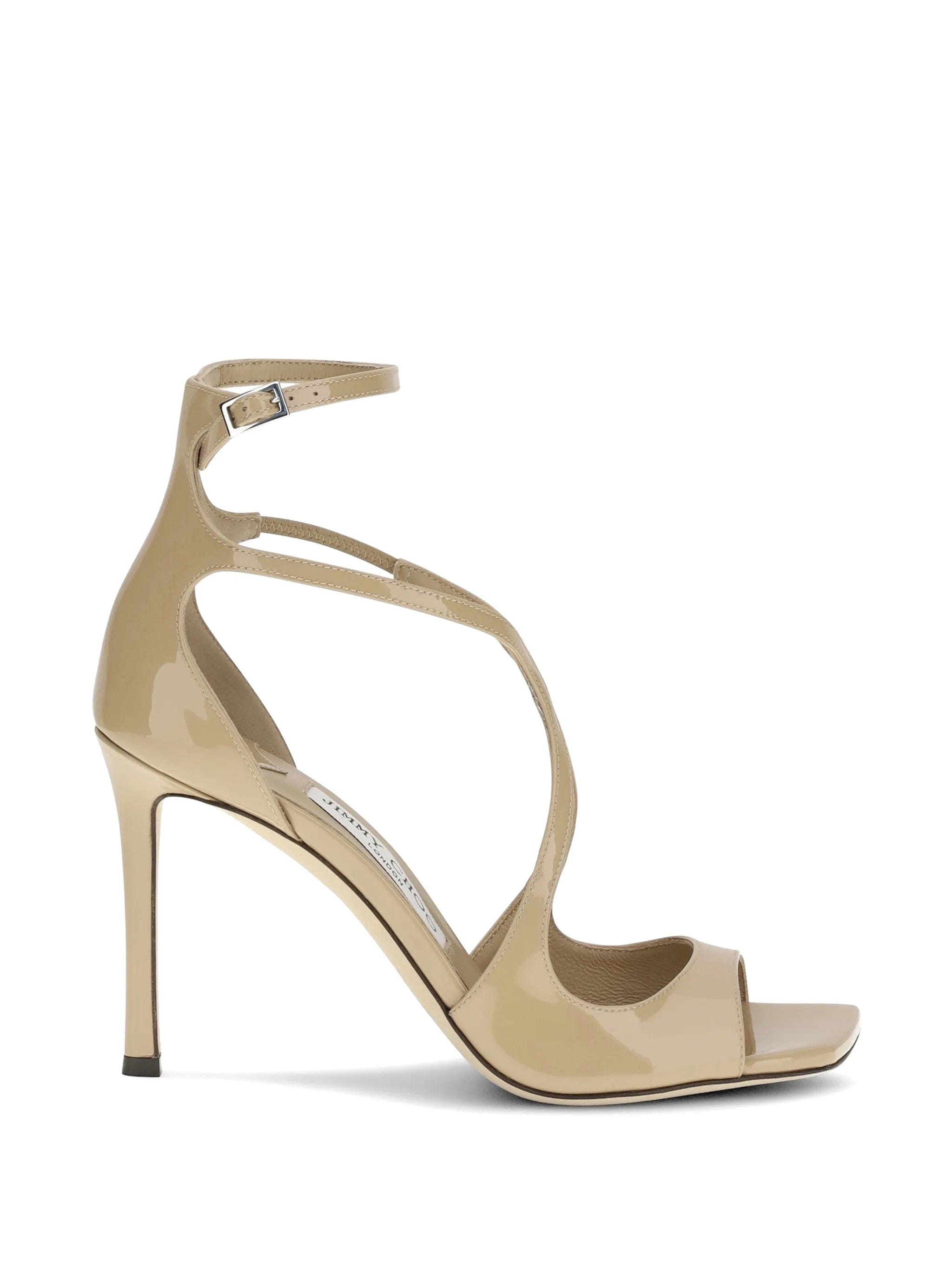 Jimmy Choo Azia 95 patent leather sandals