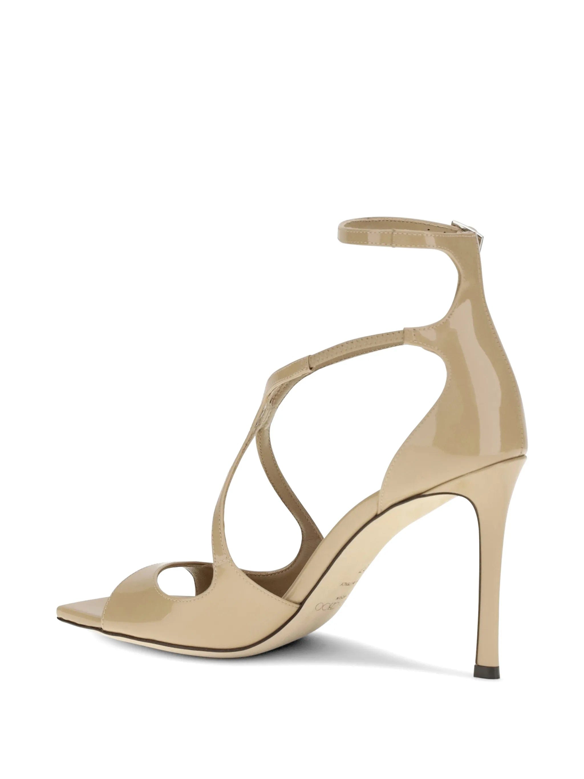 Jimmy Choo Azia 95 patent leather sandals
