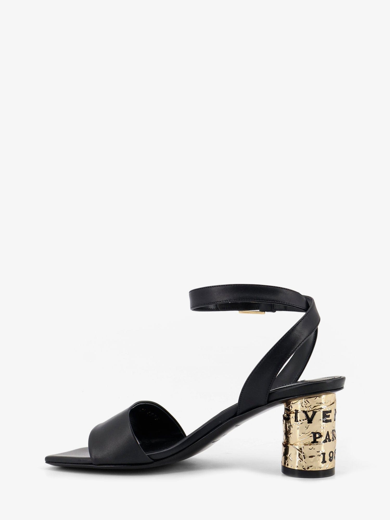 Givenchy Tape leather heeled sandals