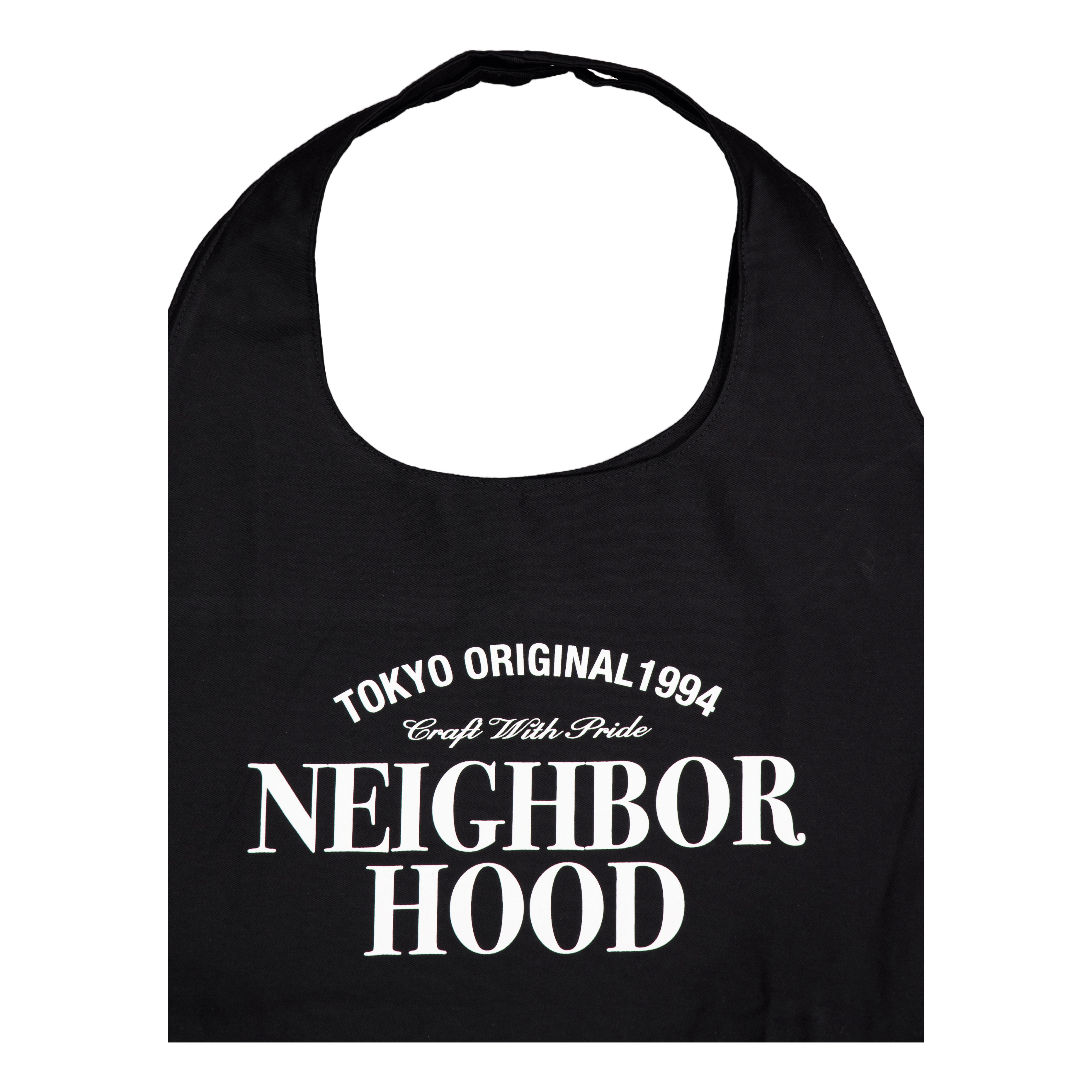 Neighborhood Logo Tote Bag Black