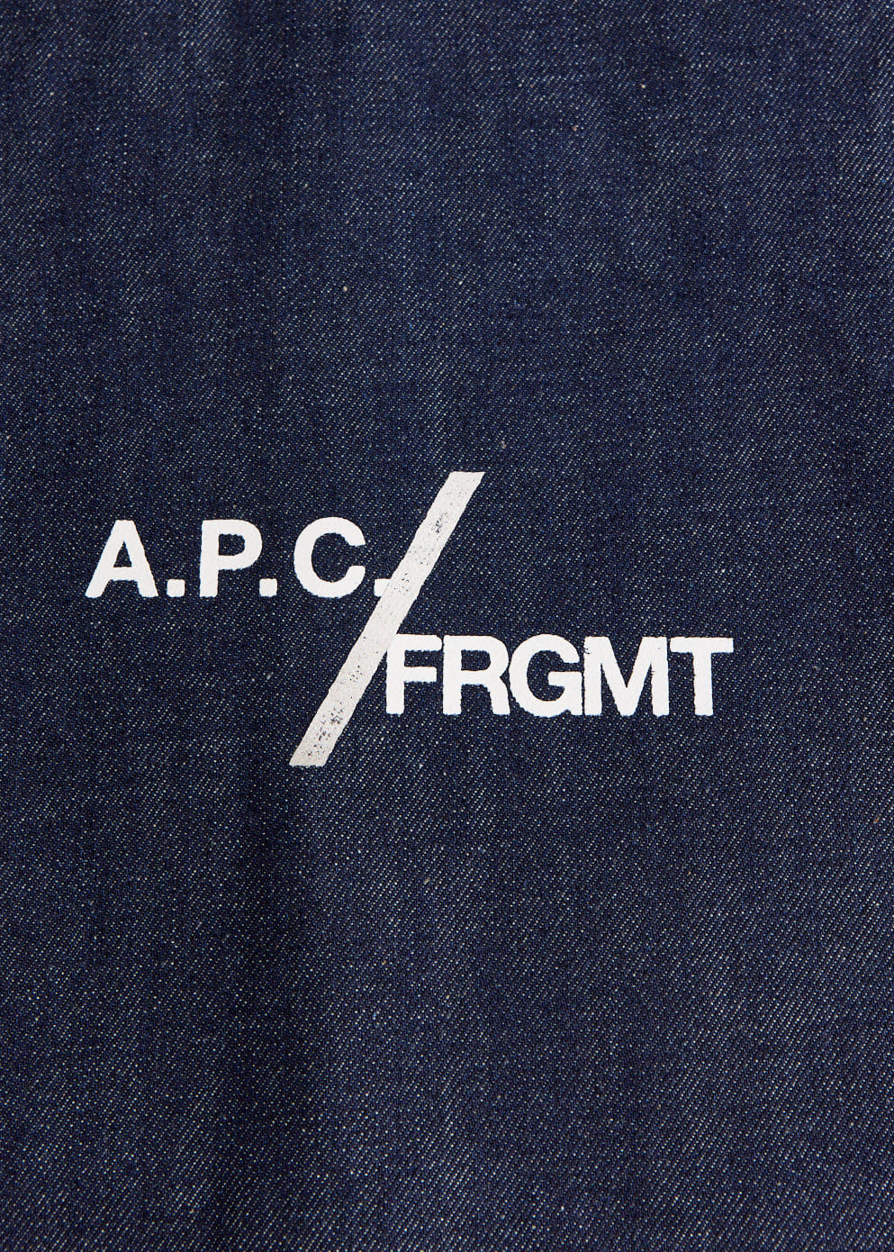 A.P.C. x Fragment Shopping Je Sors Ce Soir Tote