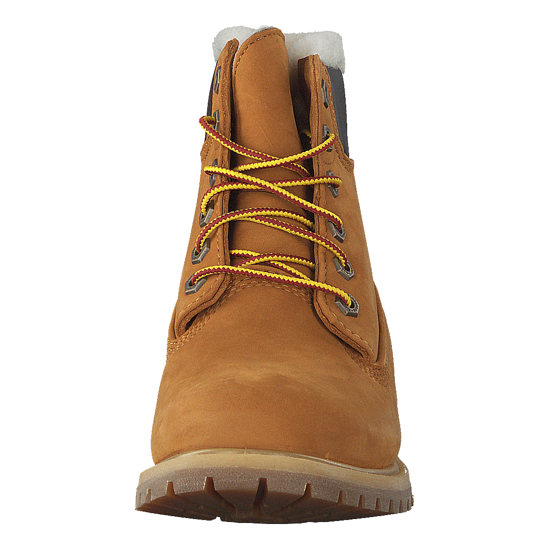 Timberland 6 Inch Premium Shearling Lined Wheat Nubuck