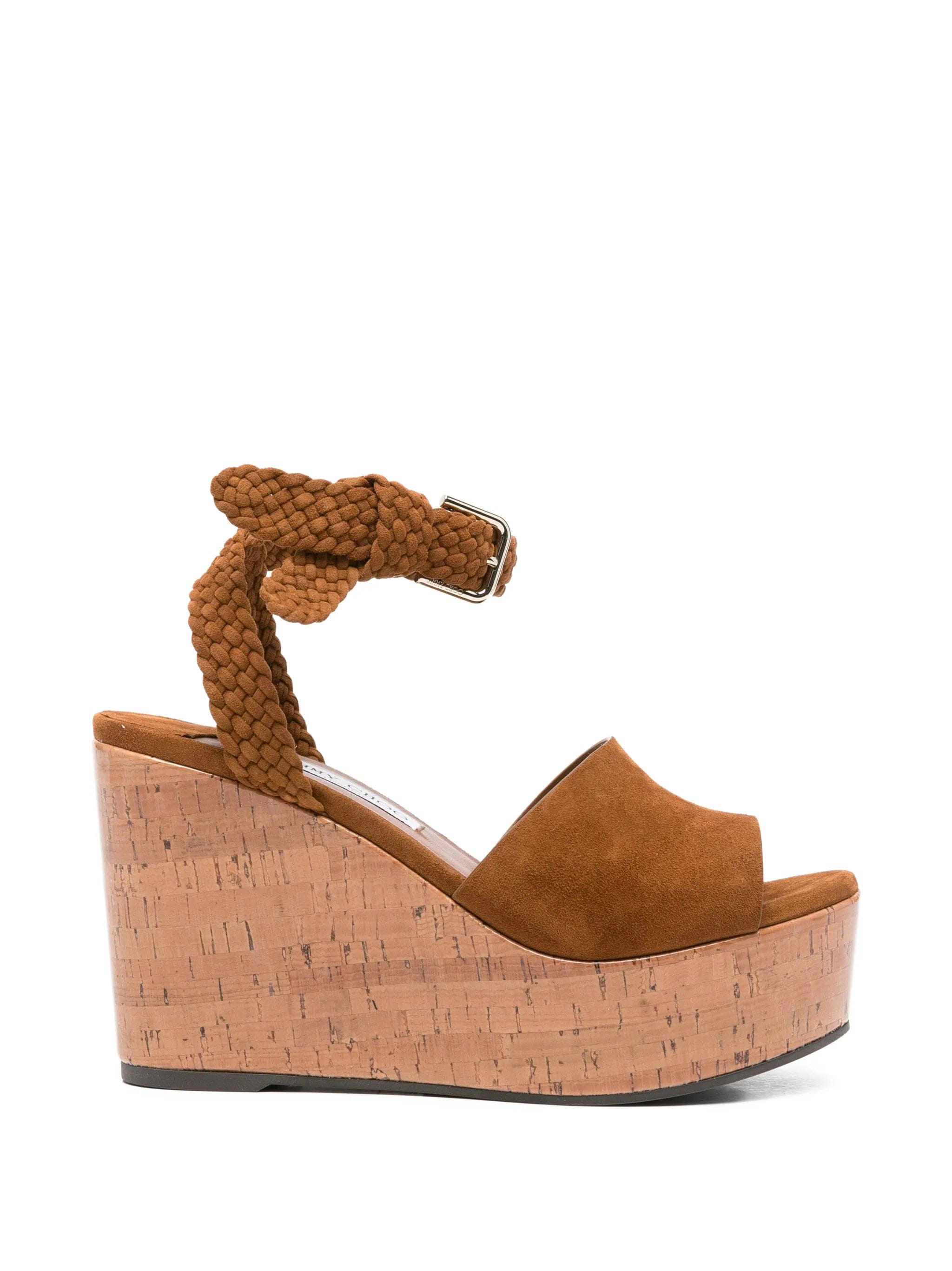 Jimmy Choo Jori 100 braided - strap sandals